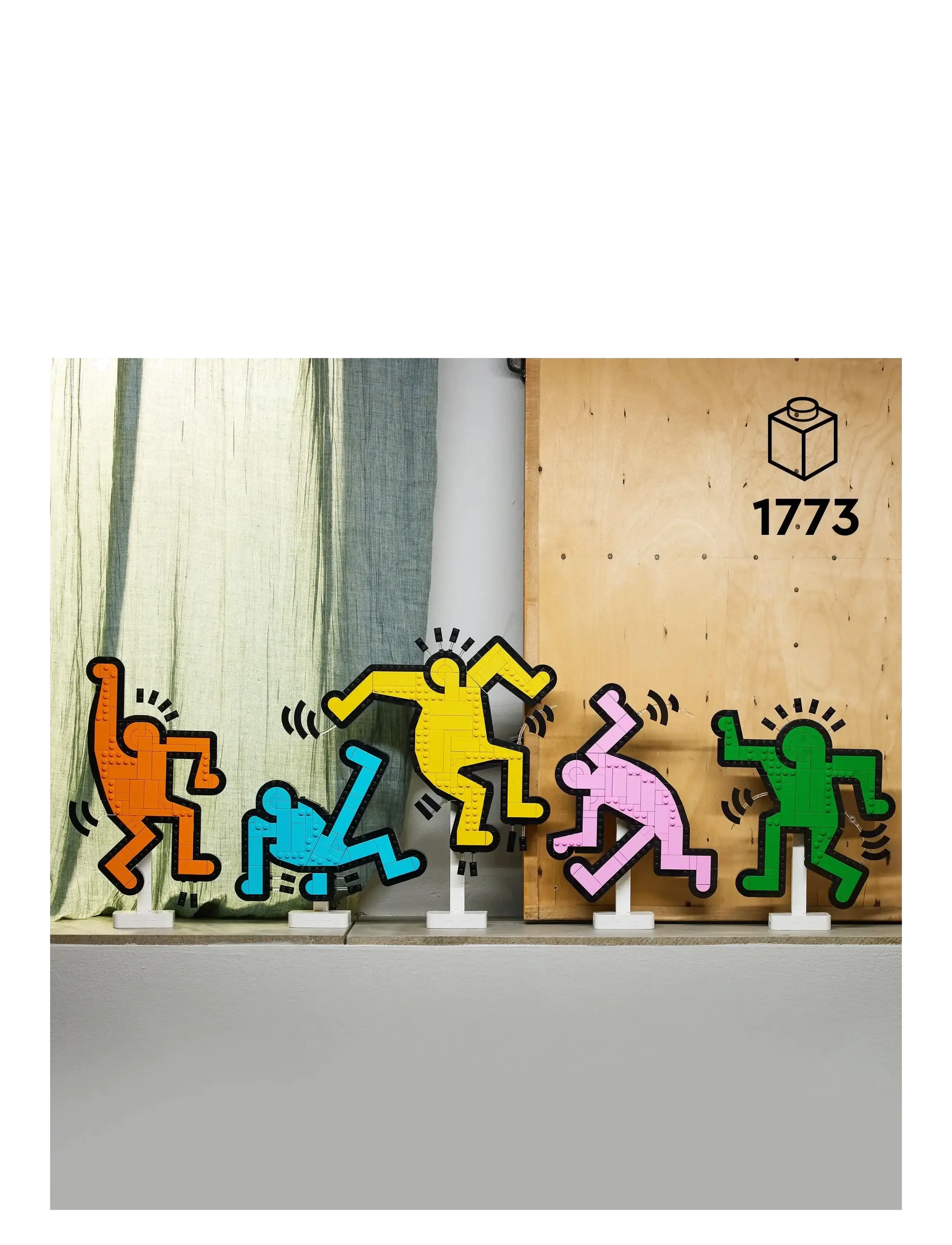 LEGO - Art Keith Haring – Dancing Figures Living Room Decor 31216 - geburtstagsgeschenke - multi - 1