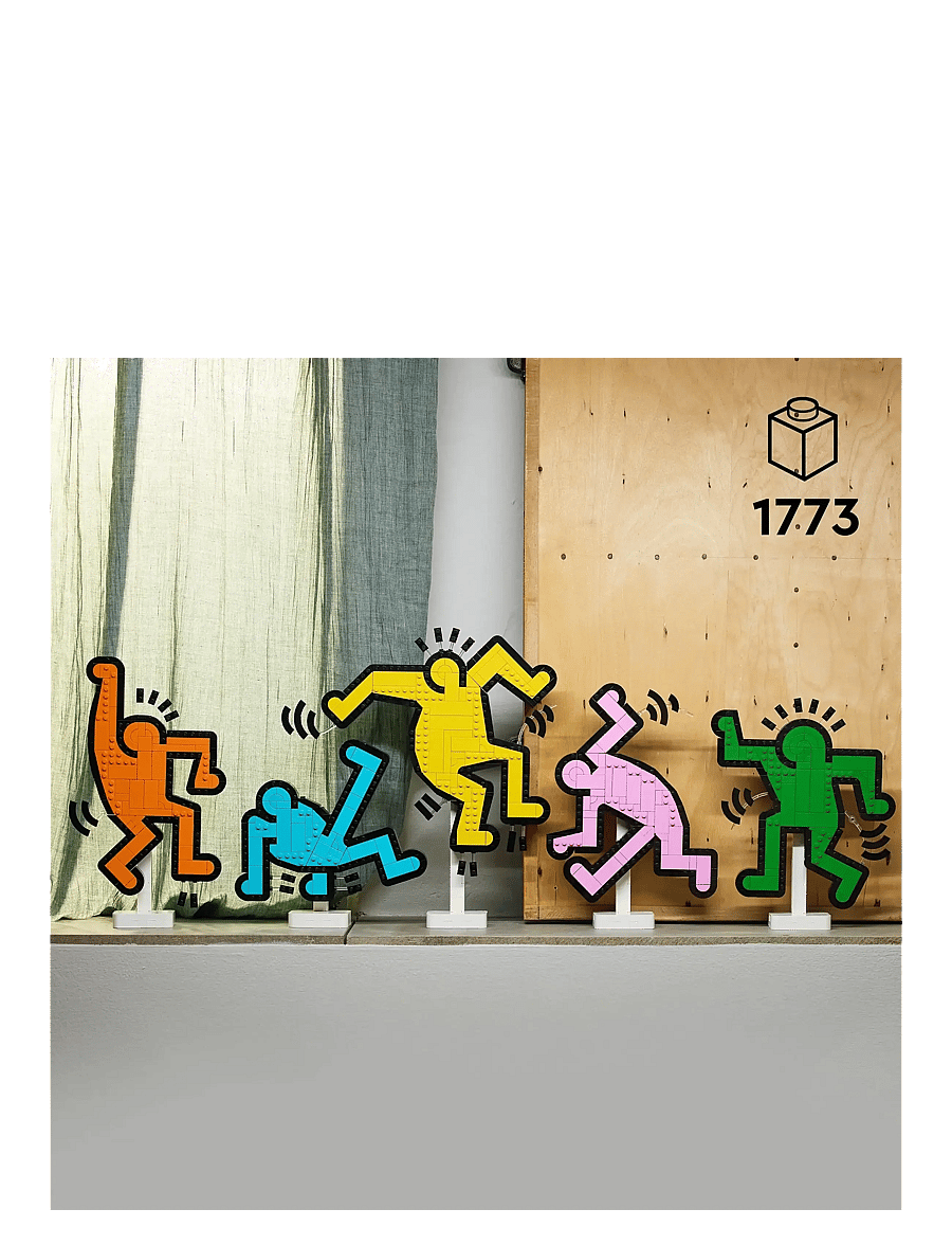 LEGO - Art Keith Haring – Dancing Figures Living Room Decor 31216 - geburtstagsgeschenke - multi - 1