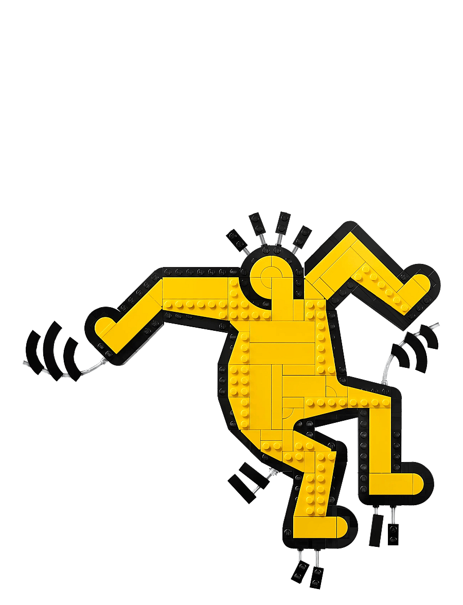 LEGO - Art Keith Haring – Dancing Figures Living Room Decor 31216 - geburtstagsgeschenke - multi - 2