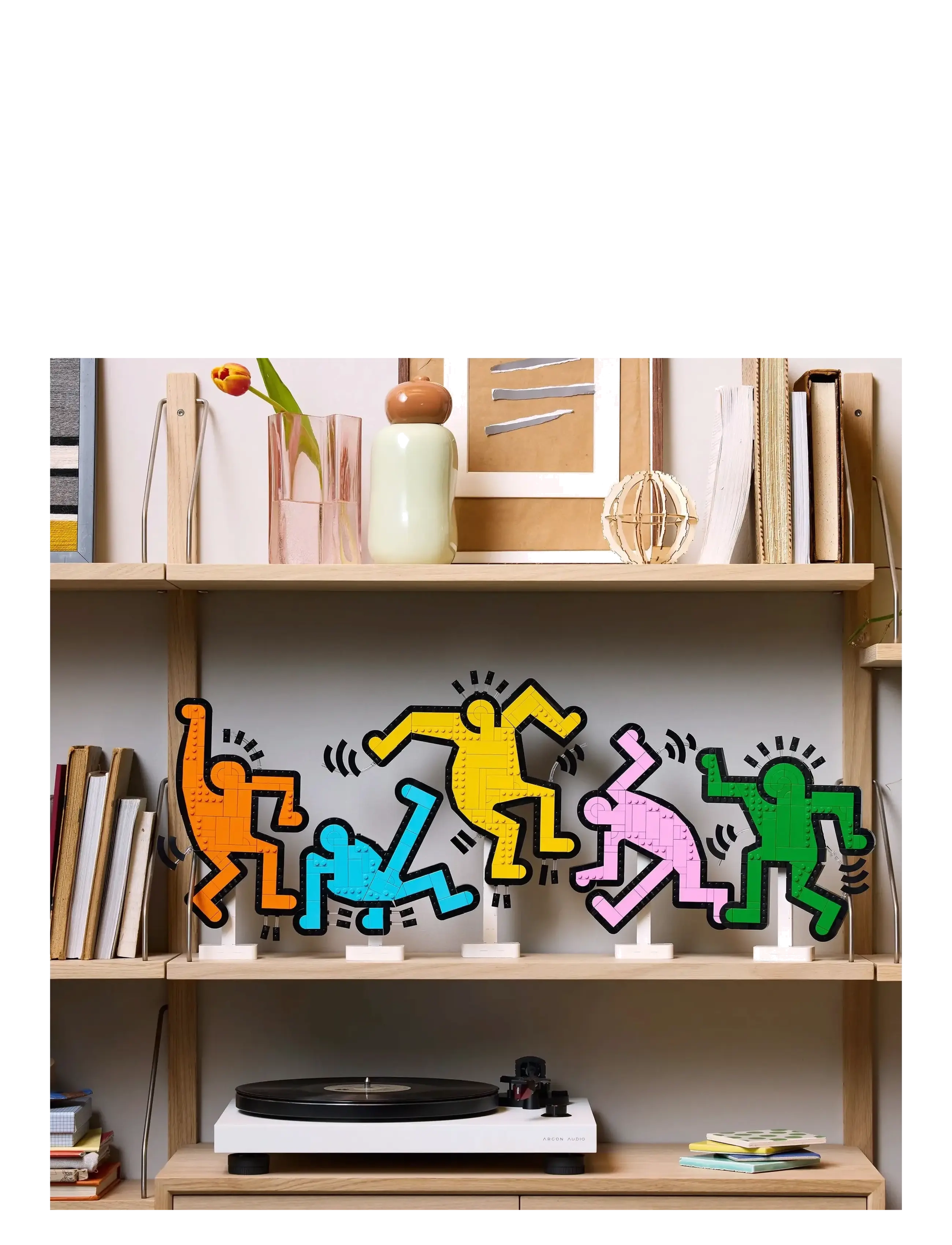 LEGO - Art Keith Haring – Dancing Figures Living Room Decor 31216 - geburtstagsgeschenke - multi - 4