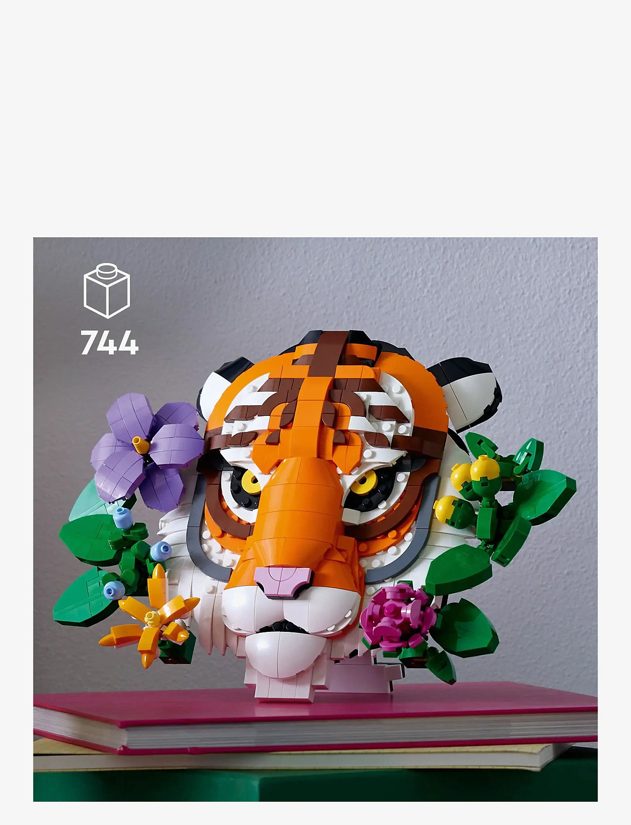 LEGO - Art The Fauna Collection – Tiger, Housewarming Gift for a New Home 31217 - lego adults welcome - multi - 1