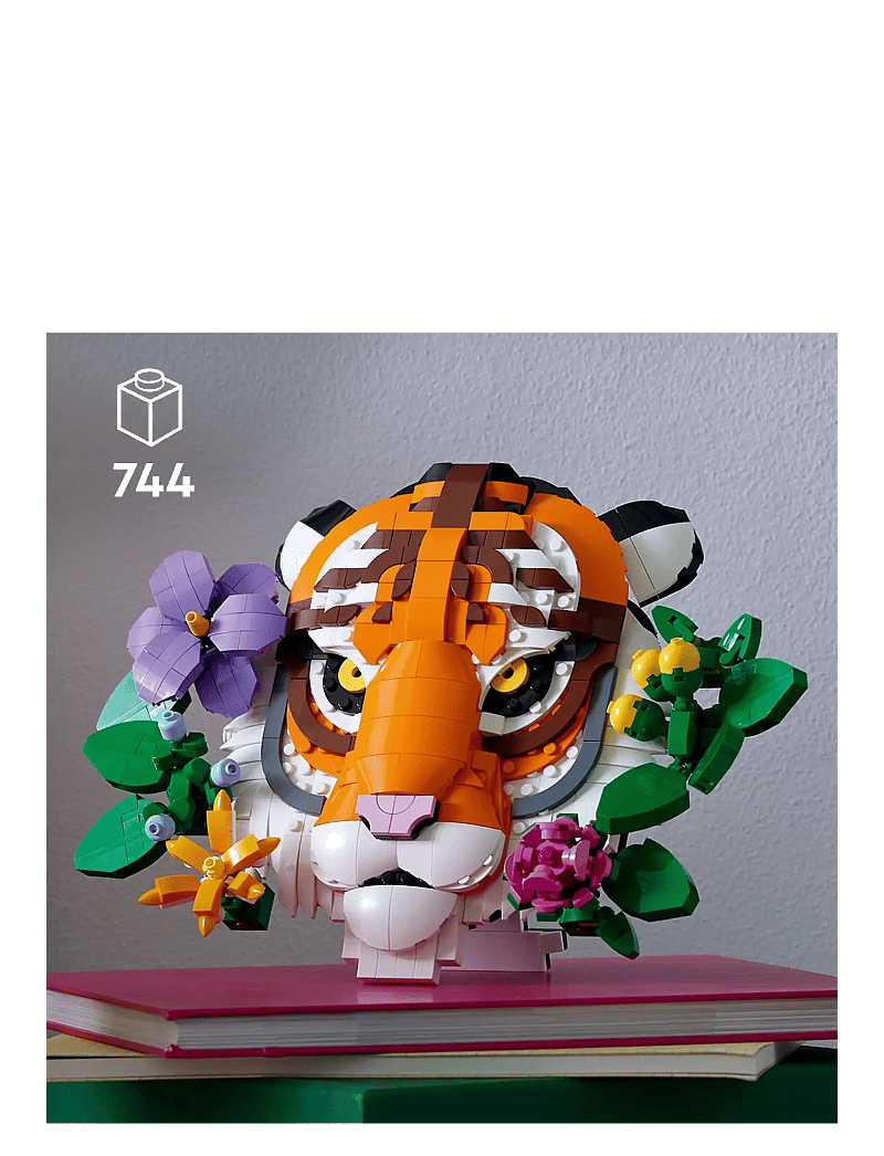 LEGO - Art The Fauna Collection – Tiger, Housewarming Gift for a New Home 31217 - lego adults welcome - multi - 1