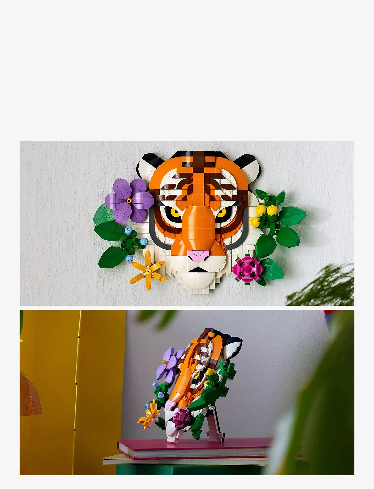 LEGO - Art The Fauna Collection – Tiger, Housewarming Gift for a New Home 31217 - lego adults welcome - multi - 3