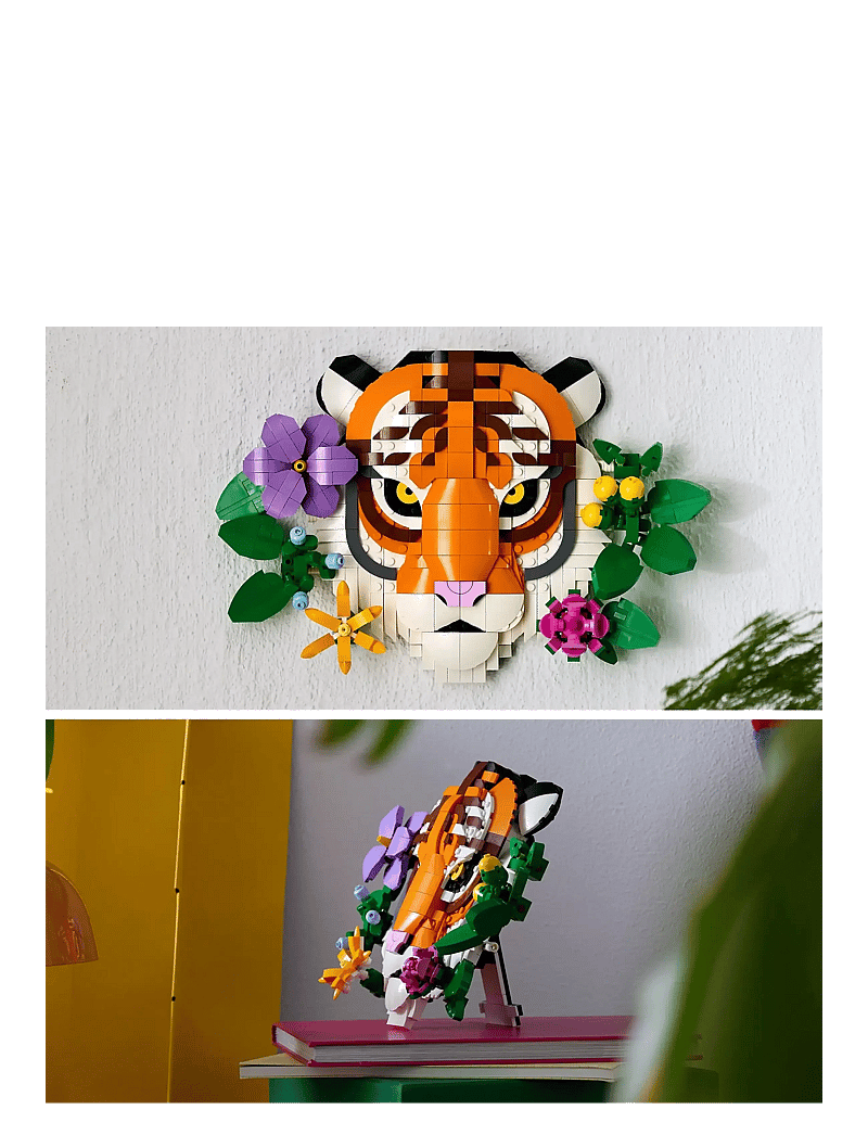 LEGO - Art The Fauna Collection – Tiger, Housewarming Gift for a New Home 31217 - lego adults welcome - multi - 3