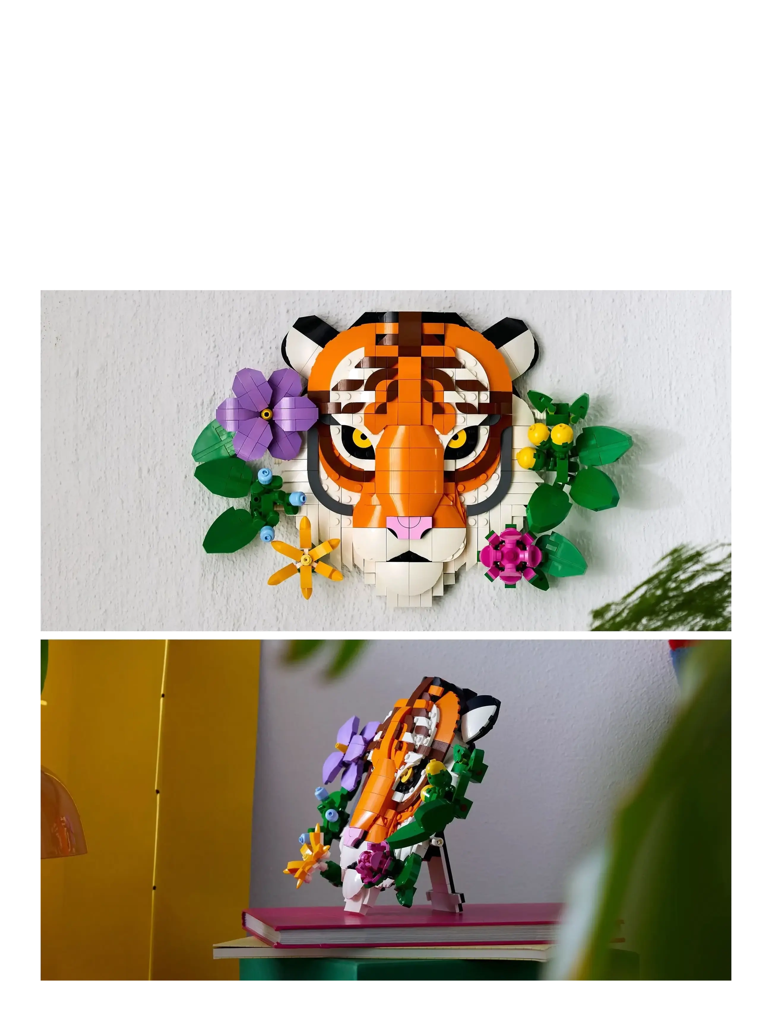 LEGO - Art The Fauna Collection – Tiger, Housewarming Gift for a New Home 31217 - lego adults welcome - multi - 3
