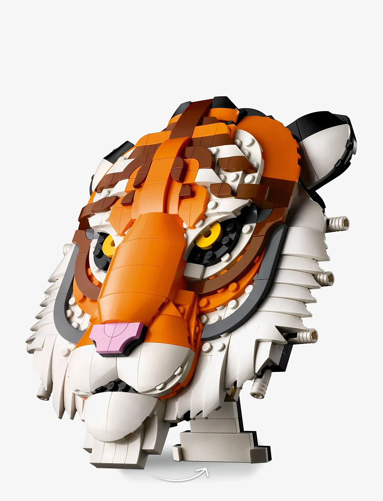 LEGO - Art The Fauna Collection – Tiger, Housewarming Gift for a New Home 31217 - lego adults welcome - multi - 4
