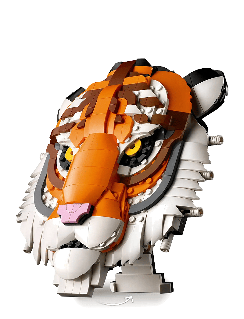 LEGO - Art The Fauna Collection – Tiger, Housewarming Gift for a New Home 31217 - lego adults welcome - multi - 4