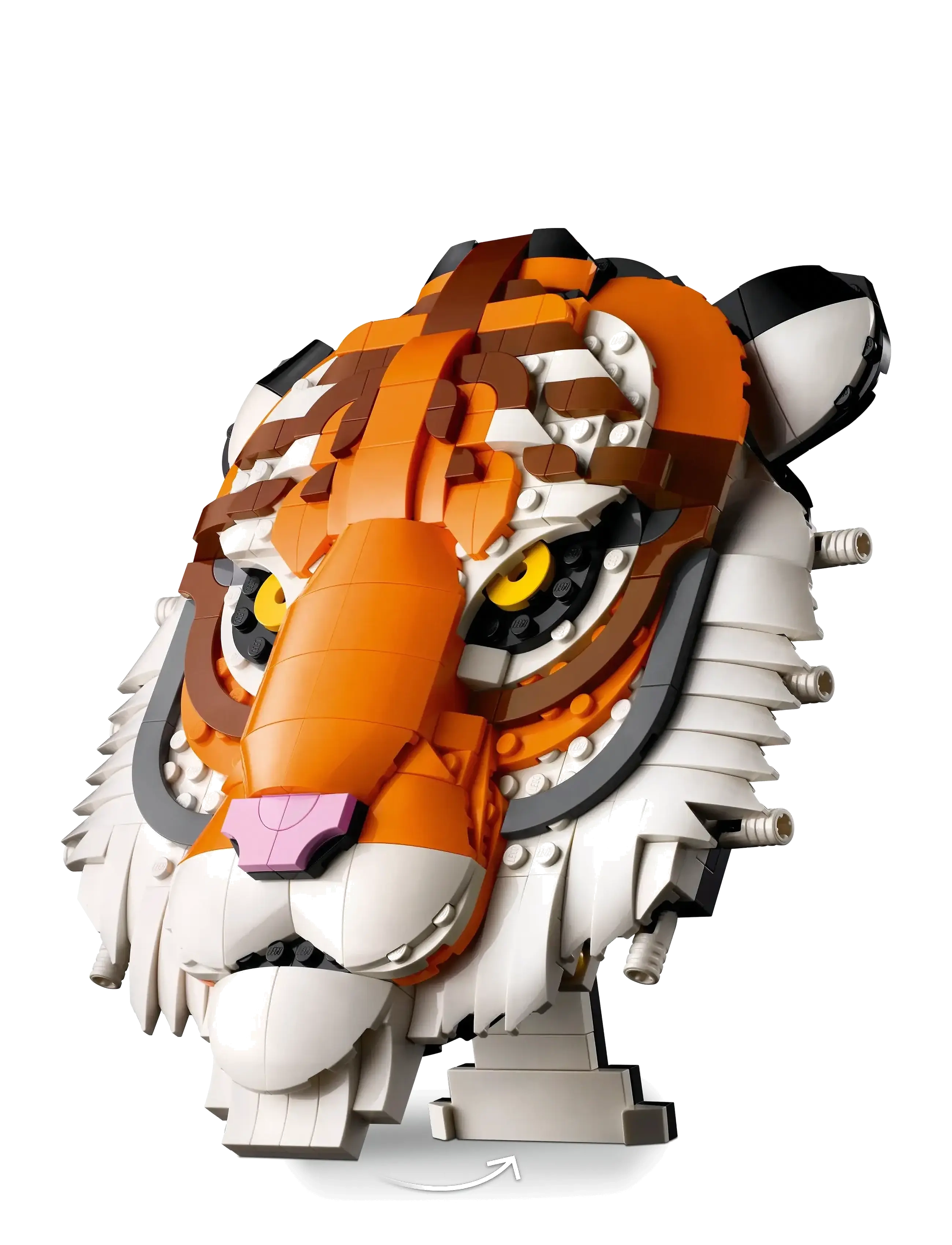 LEGO - Art The Fauna Collection – Tiger, Housewarming Gift for a New Home 31217 - lego adults welcome - multi - 4