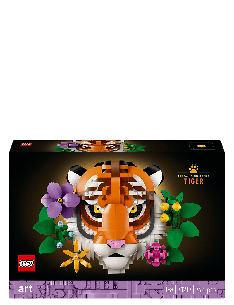 LEGO - Art The Fauna Collection – Tiger, Housewarming Gift for a New Home 31217 - lego adults welcome - multi - 5