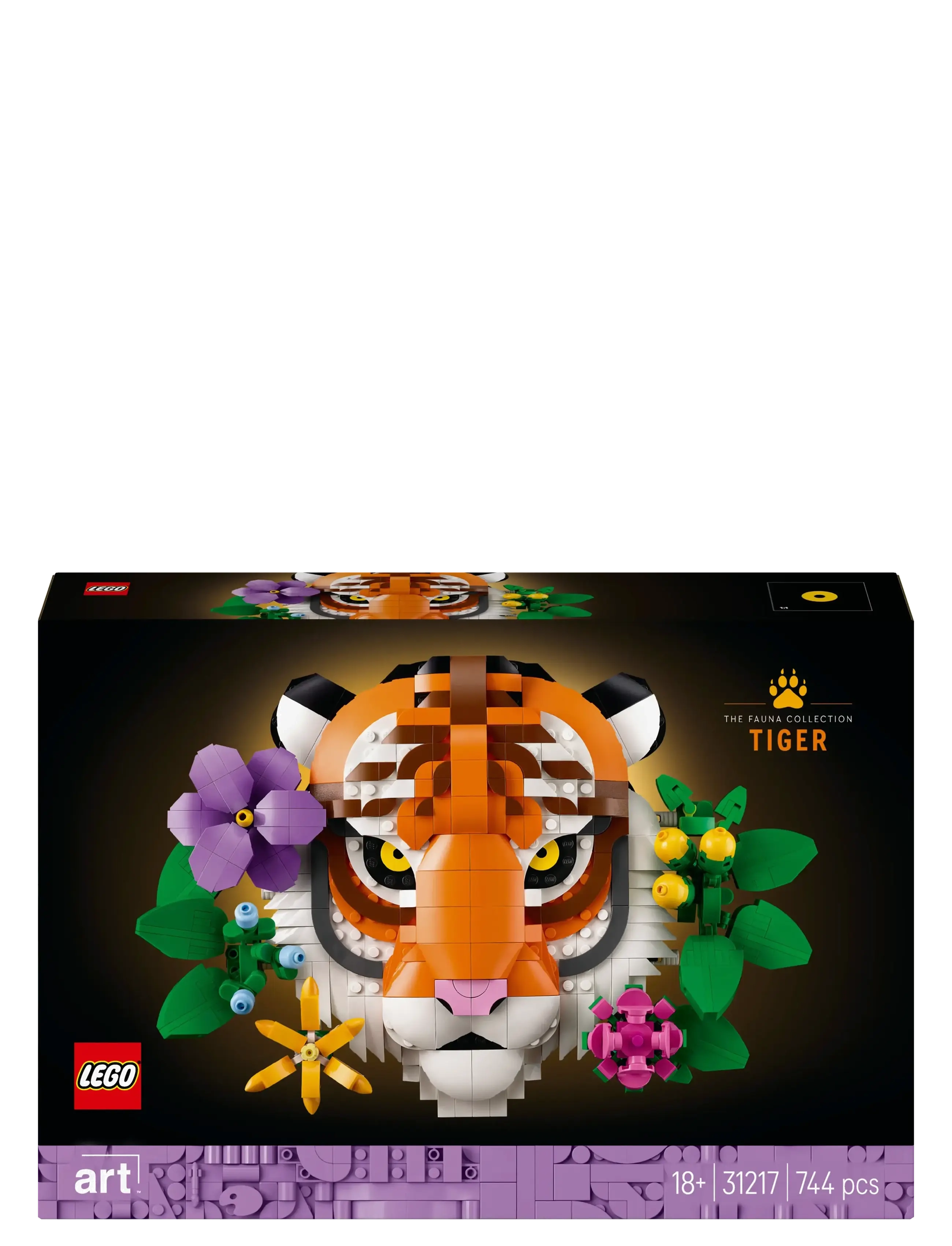 LEGO - Art The Fauna Collection – Tiger, Housewarming Gift for a New Home 31217 - lego adults welcome - multi - 5