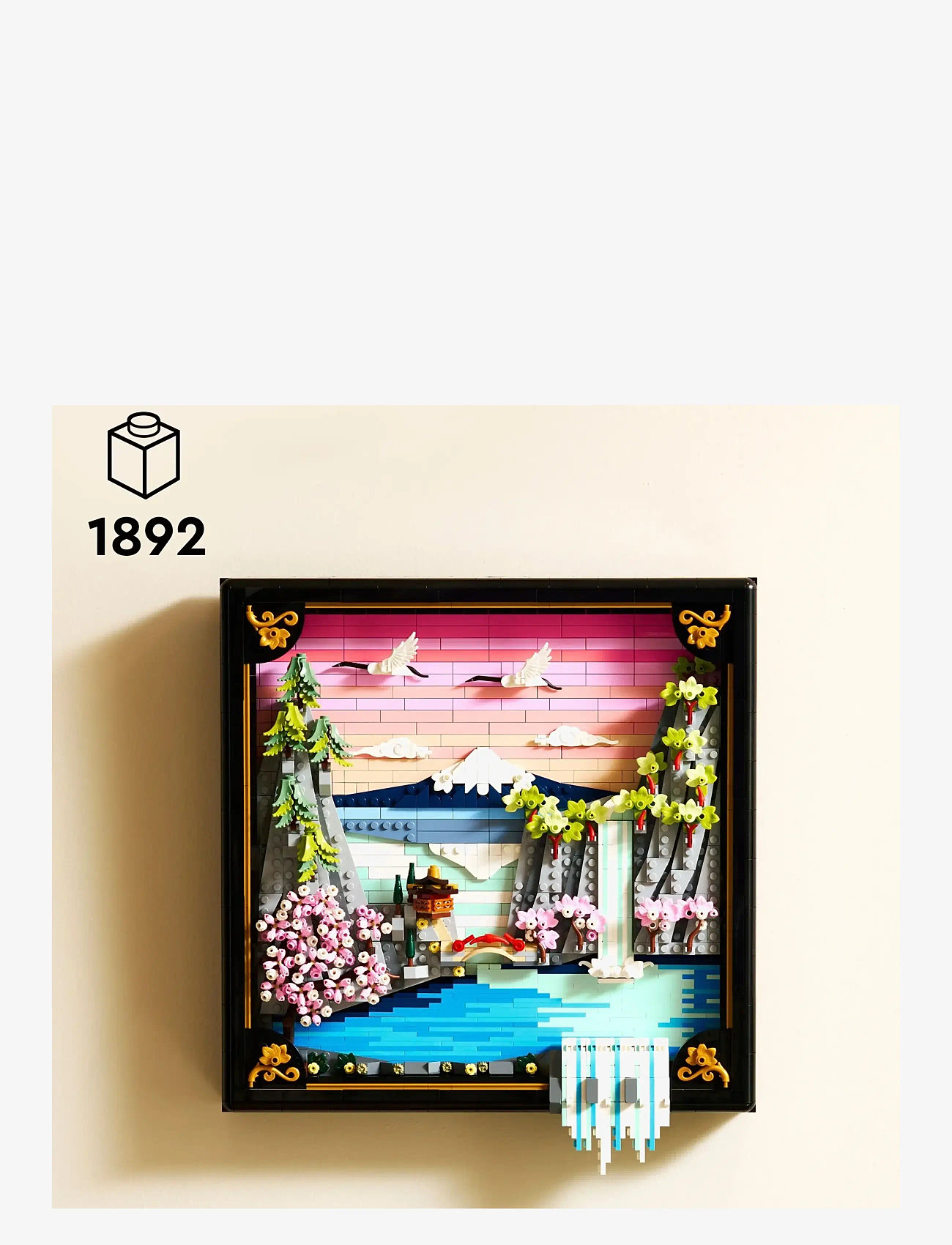LEGO - Art Japanese Cherry Blossom Landscape Wall Art 31218 - lego art - multi - 1
