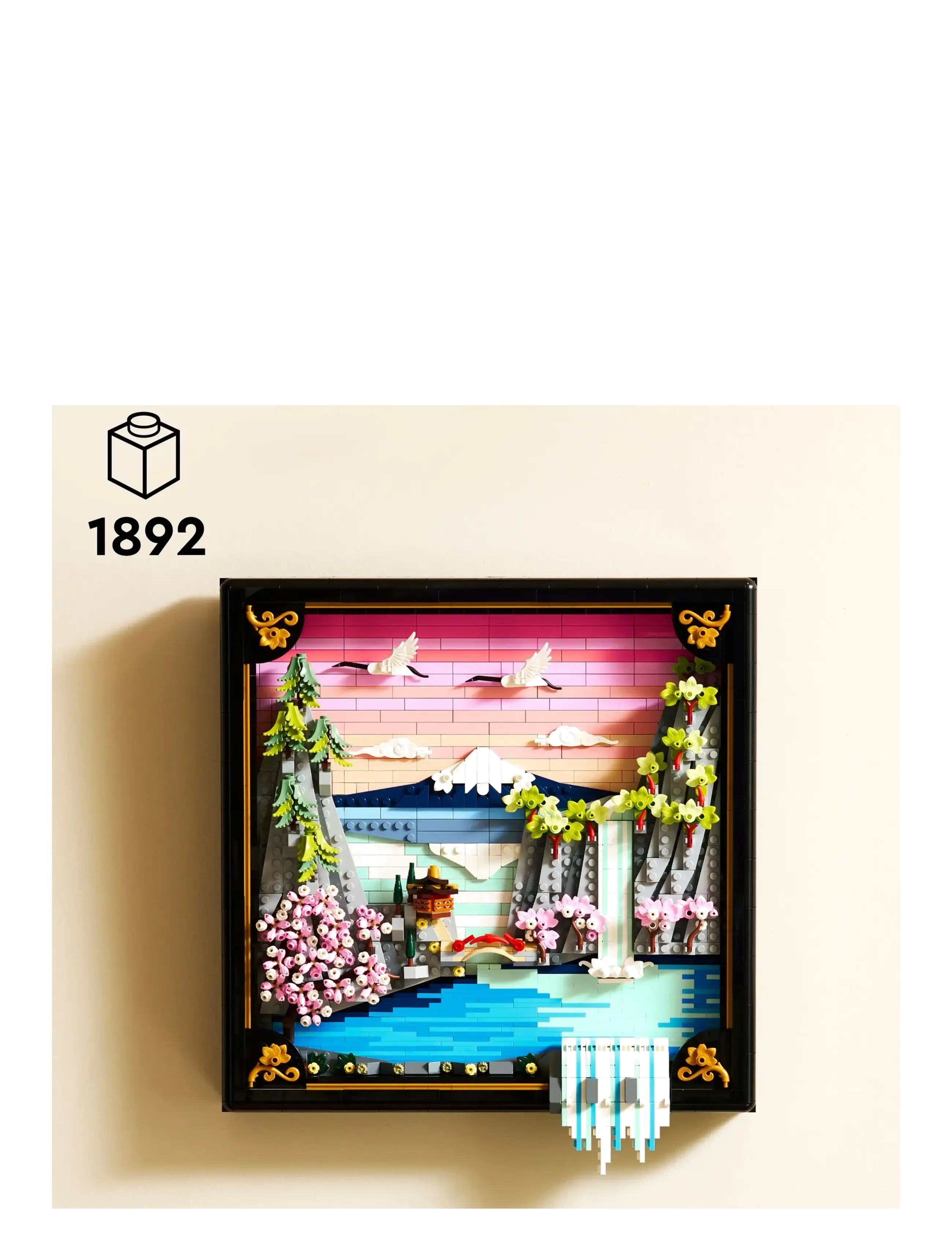 LEGO - Art Japanese Cherry Blossom Landscape Wall Art 31218 - lego art - multi - 1
