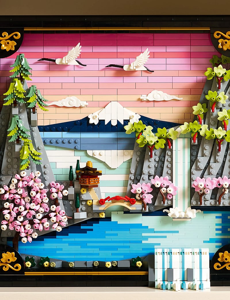 LEGO - Art Japanese Cherry Blossom Landscape Wall Art 31218 - lego art - multi - 5