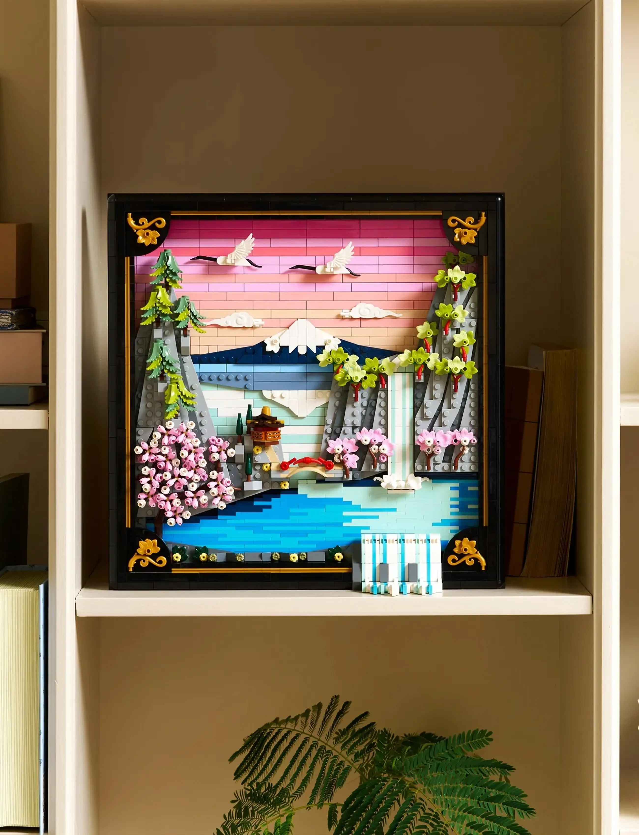 LEGO Art Japanese Cherry Blossom Landscape Wall Art 31218 - Hochzeit - MULTI / multi