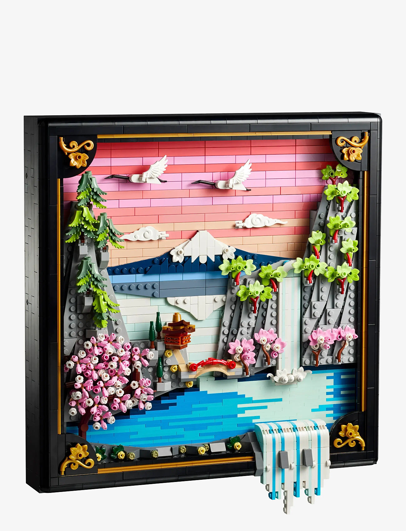 LEGO - Art Japanese Cherry Blossom Landscape Wall Art 31218 - lego art - multi - 2