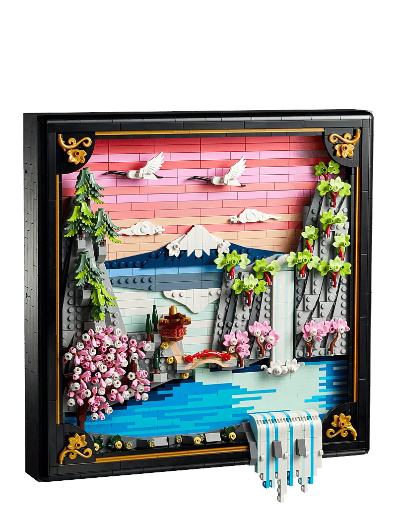 LEGO - Art Japanese Cherry Blossom Landscape Wall Art 31218 - lego art - multi - 2