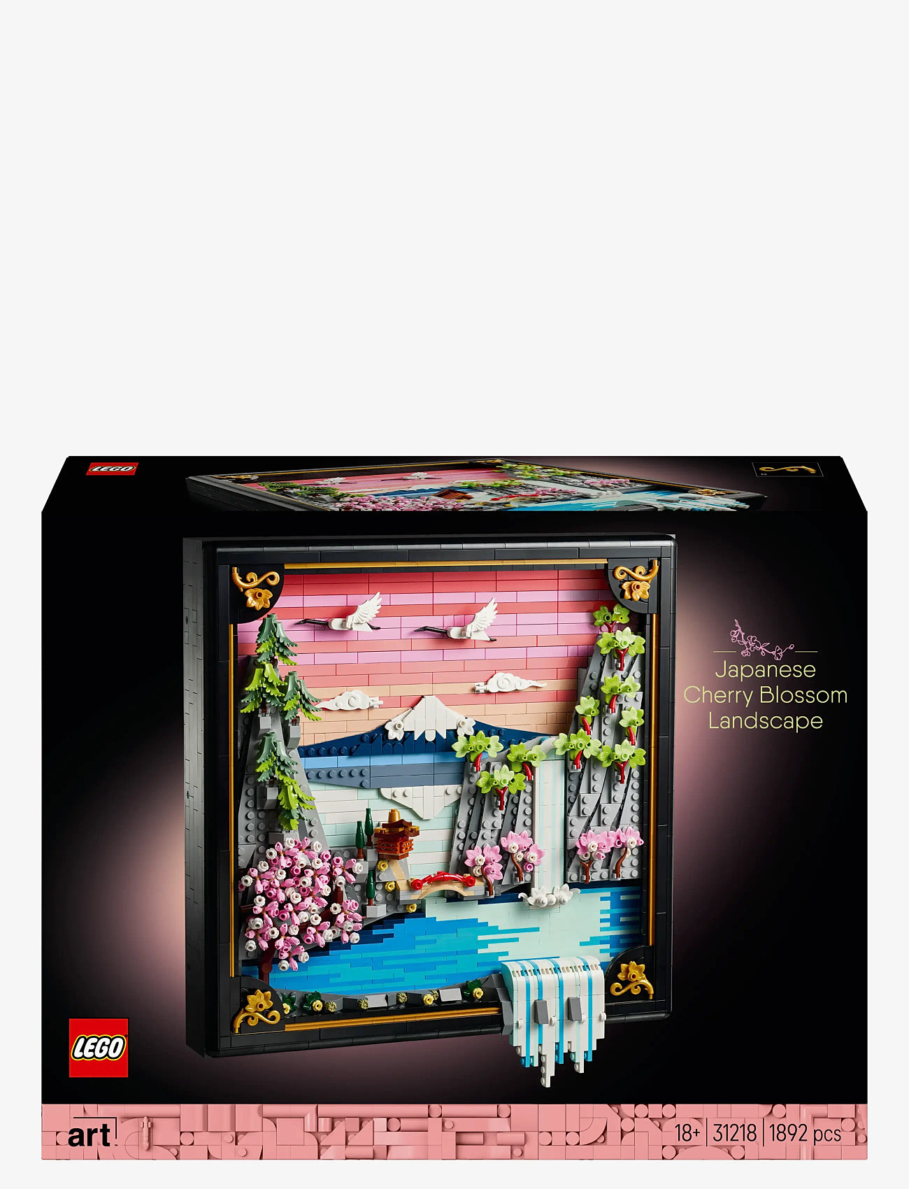 LEGO - Art Japanese Cherry Blossom Landscape Wall Art 31218 - lego art - multi - 3
