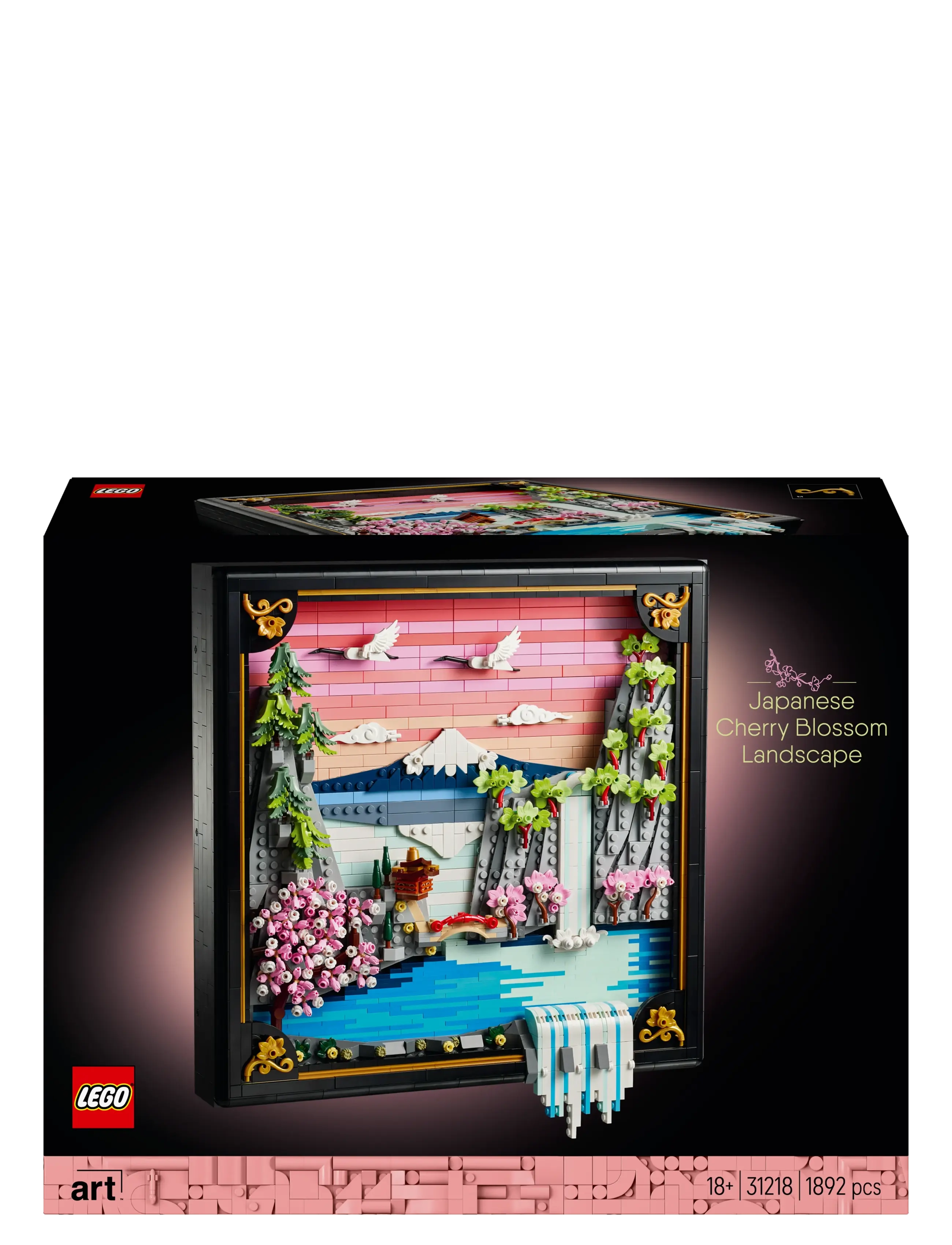 LEGO - Art Japanese Cherry Blossom Landscape Wall Art 31218 - lego art - multi - 3