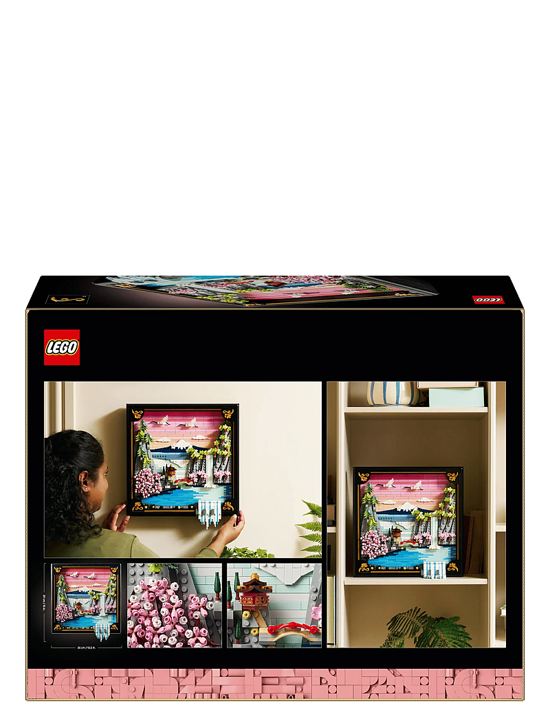 LEGO - Art Japanese Cherry Blossom Landscape Wall Art 31218 - lego art - multi - 4