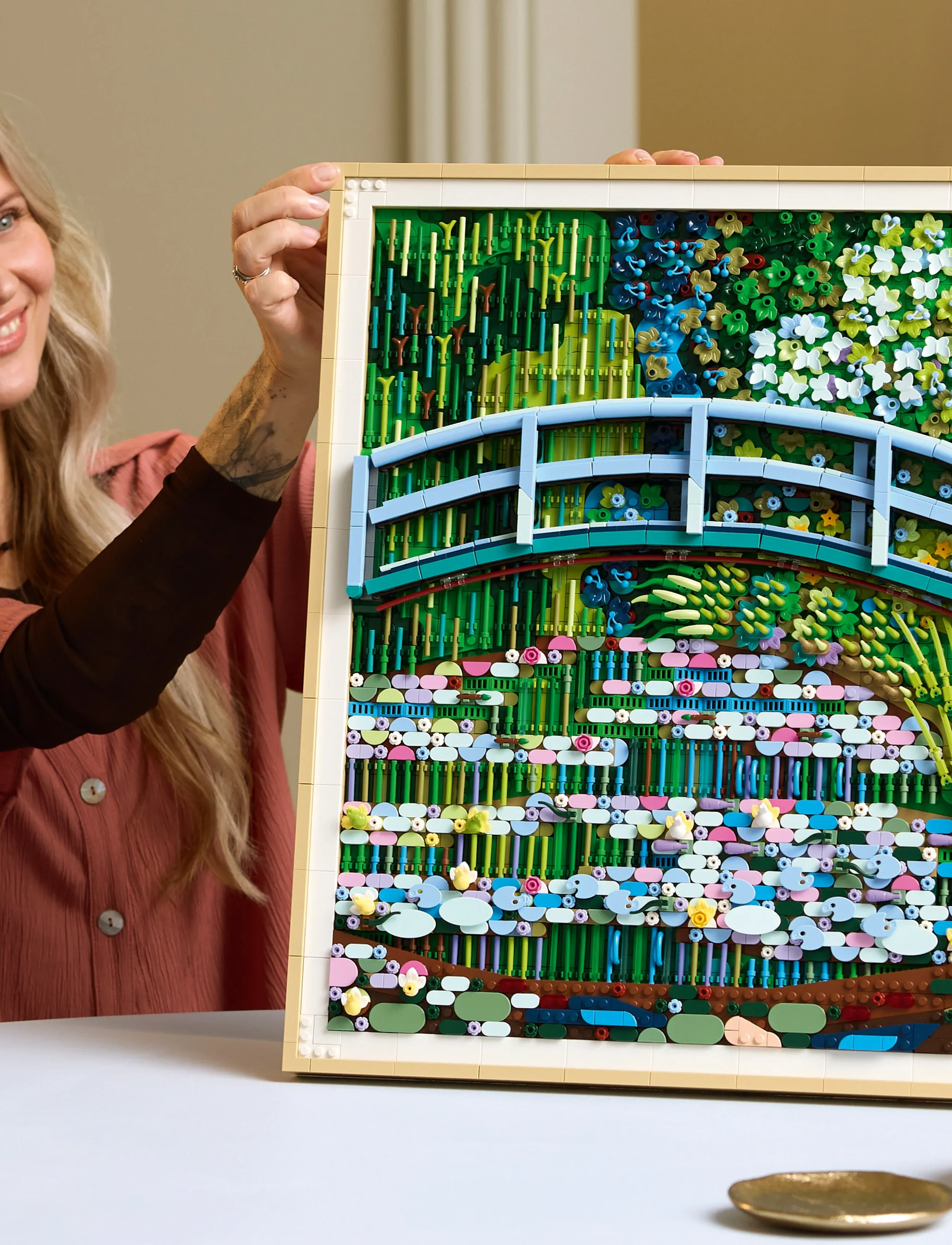 LEGO - Art Claude Monet – Bridge over a Pond of Water Lilies 31220 - lego art - multi - 4