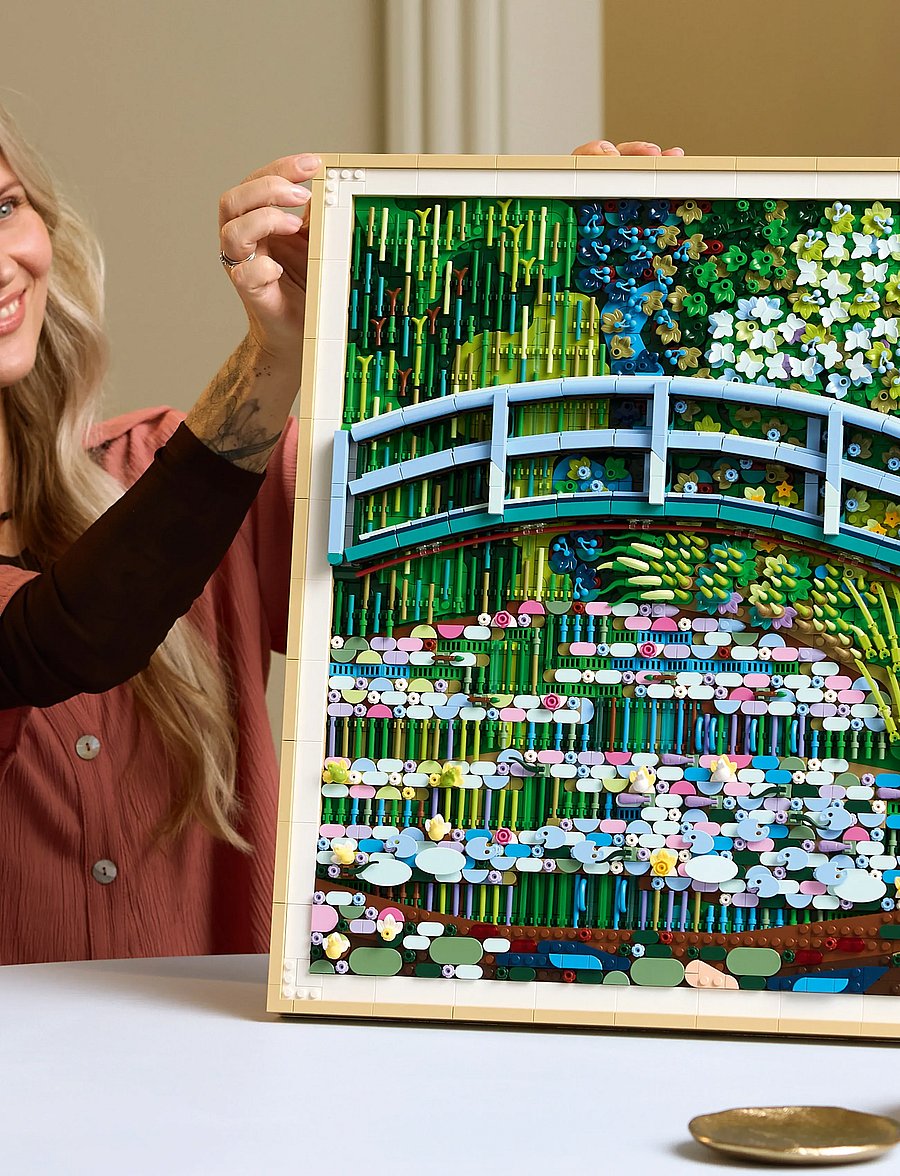 LEGO - Art Claude Monet – Bridge over a Pond of Water Lilies 31220 - lego art - multi - 4