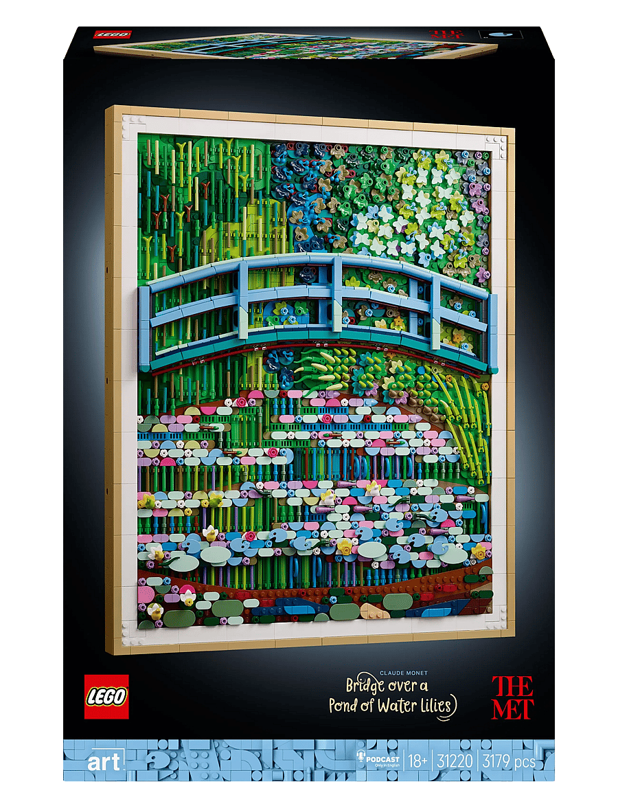LEGO - Art Claude Monet – Bridge over a Pond of Water Lilies 31220 - lego art - multi - 1