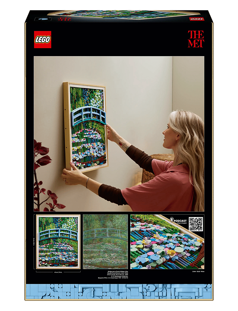 LEGO - Art Claude Monet – Bridge over a Pond of Water Lilies 31220 - lego art - multi - 2