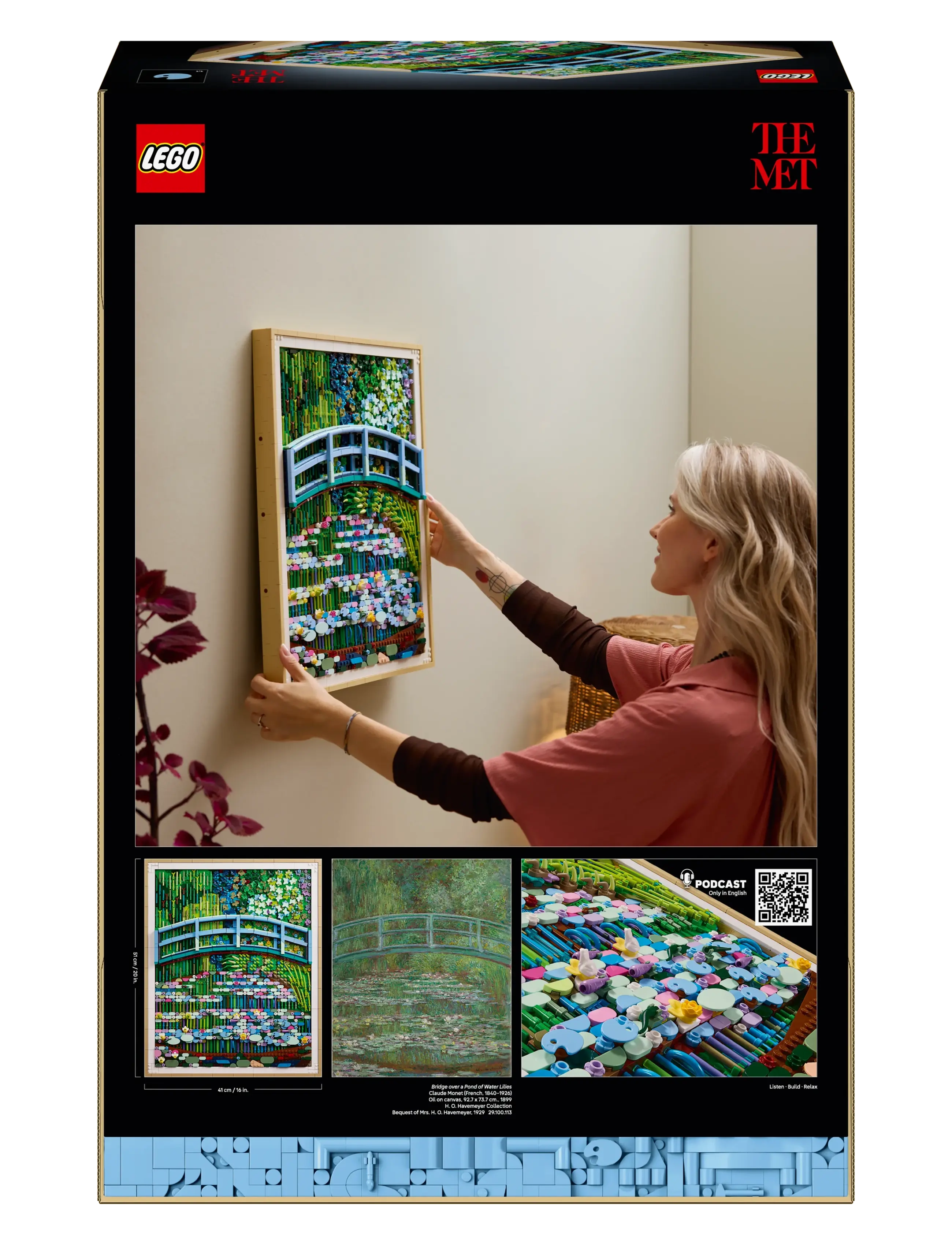 LEGO - Art Claude Monet – Bridge over a Pond of Water Lilies 31220 - lego art - multi - 2