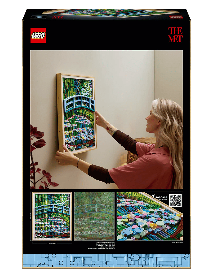 LEGO - Art Claude Monet – Bridge over a Pond of Water Lilies 31220 - lego art - multi - 2