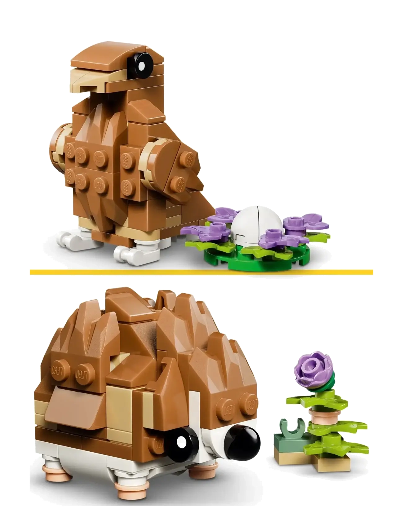 LEGO - Hurmaava hamsteri ja kukka 31376 - lego creator - multi - 5