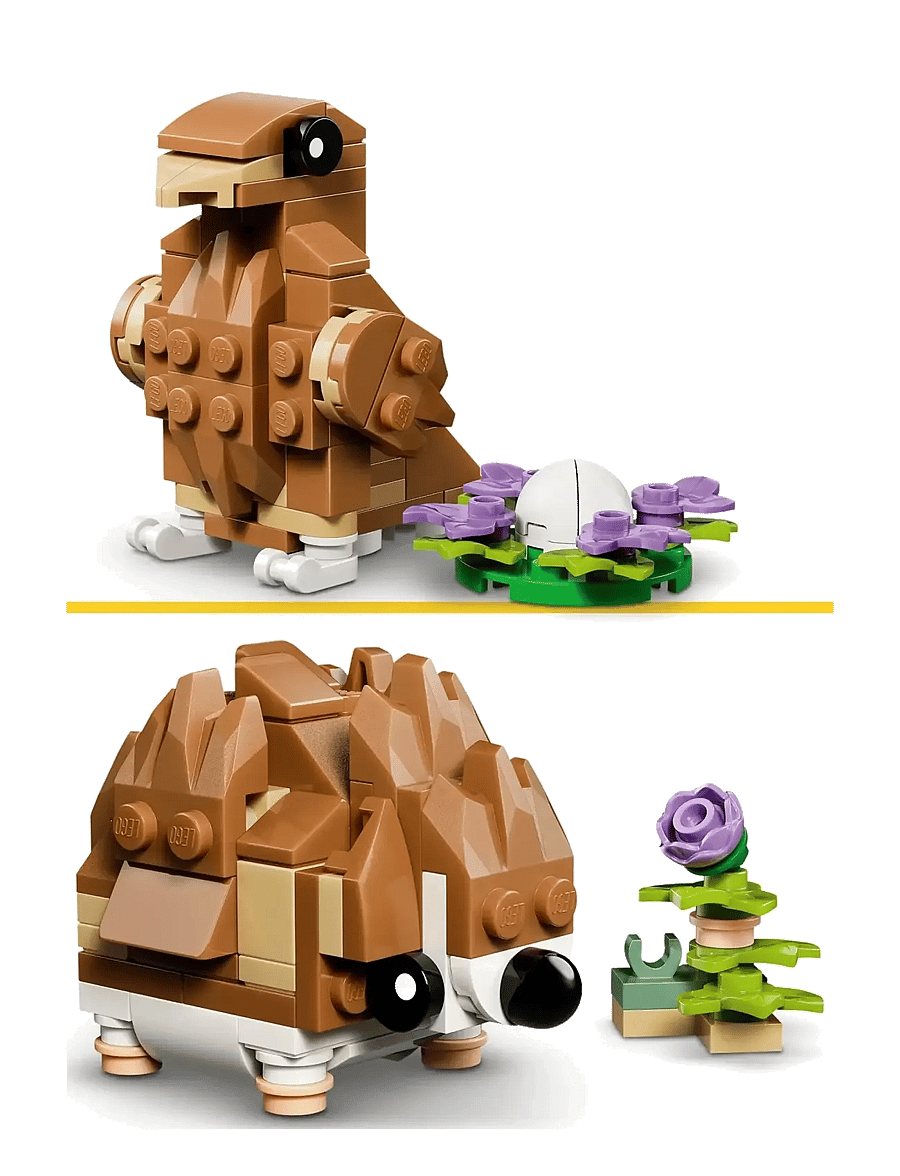 LEGO - Creator 3 in 1 Cute Hamster with a Flower Toy 31376 - lego creator - multi - 5