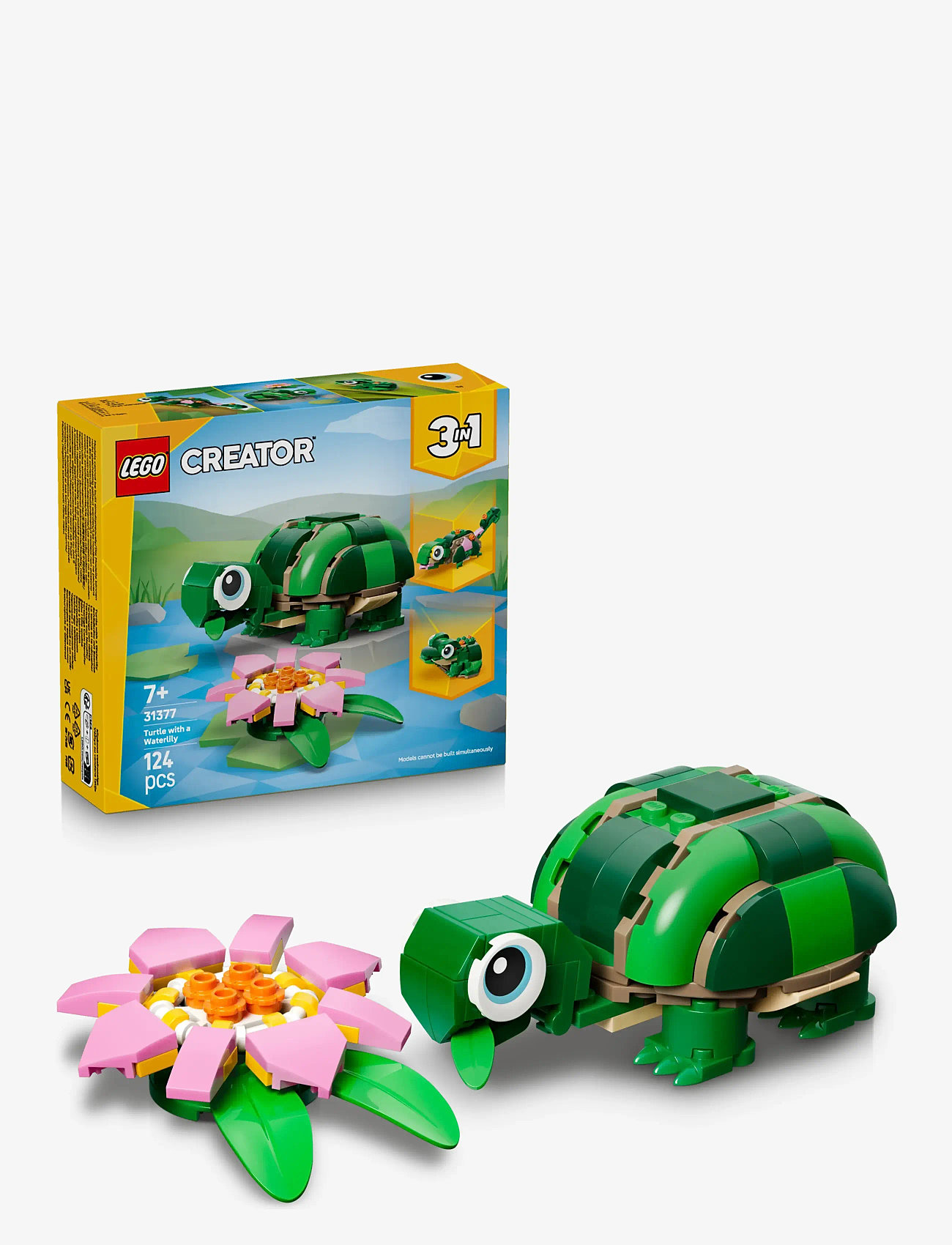 LEGO - Sköldpadda med näckros 31377 - lego creator - multi - 0
