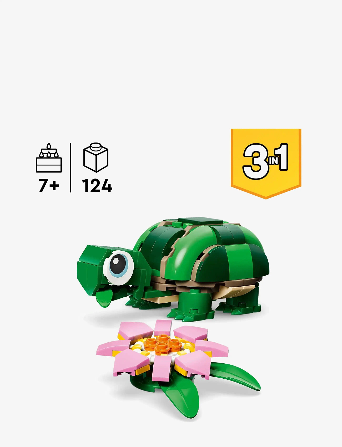 LEGO - Sköldpadda med näckros 31377 - lego creator - multi - 1