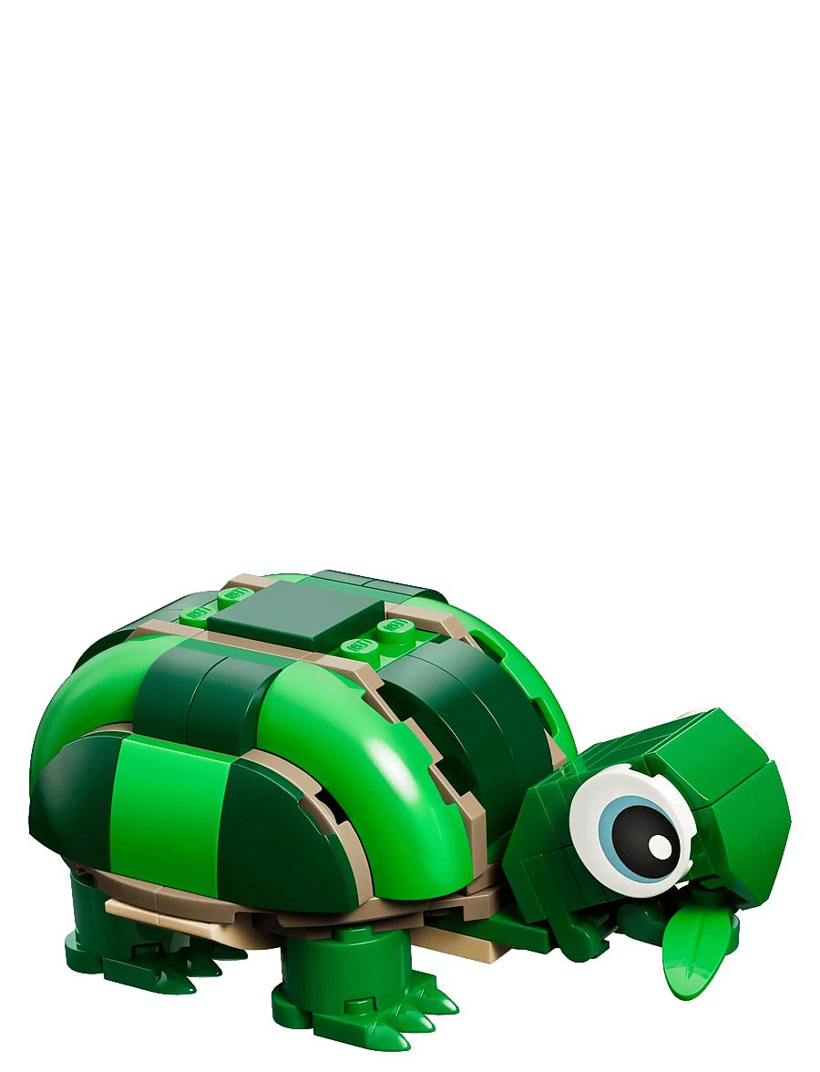 LEGO - Creator 3 in 1 Turtle with a Water Lily Flower 31377 - lego creator - multi - 3