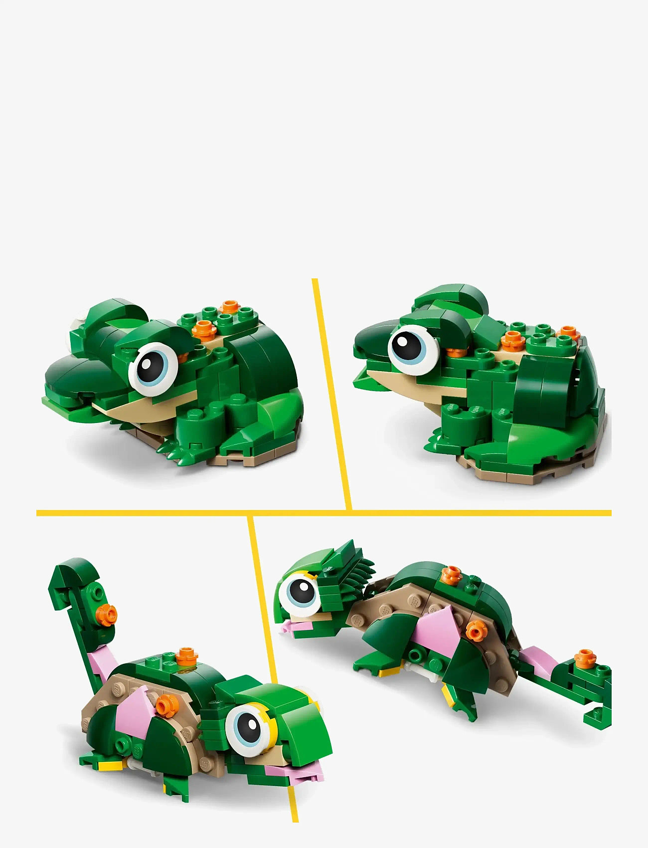 LEGO - Sköldpadda med näckros 31377 - lego creator - multi - 5