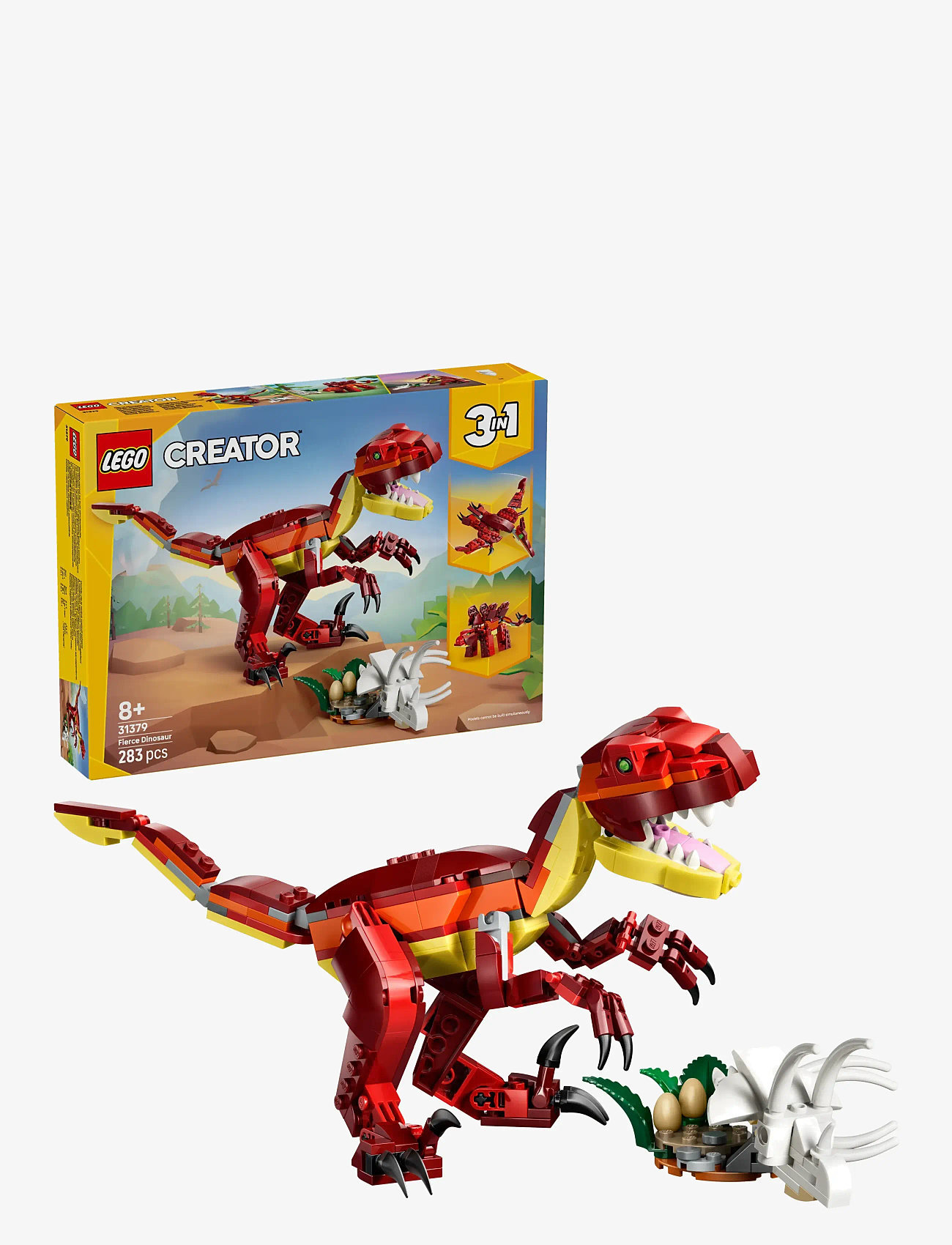LEGO - Creator 3 in 1 Fierce Dinosaur Toy 31379 - lego creator - multi - 0