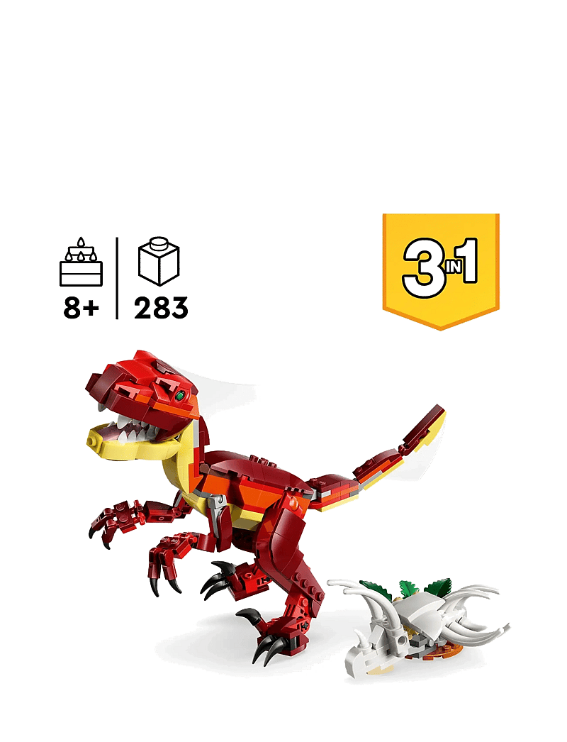 LEGO - Creator 3 in 1 Fierce Dinosaur Toy 31379 - lego creator - multi - 1