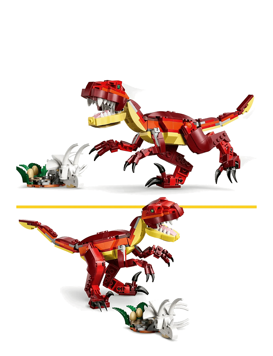 LEGO - Creator 3 in 1 Fierce Dinosaur Toy 31379 - lego creator - multi - 4