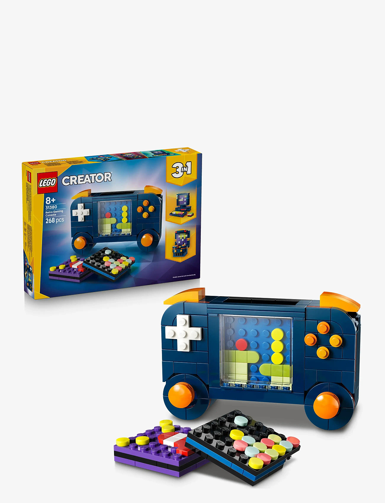 LEGO - Creator 3 in 1 Retro Gaming Console Building Toy 31380 - lego creator - multi - 0