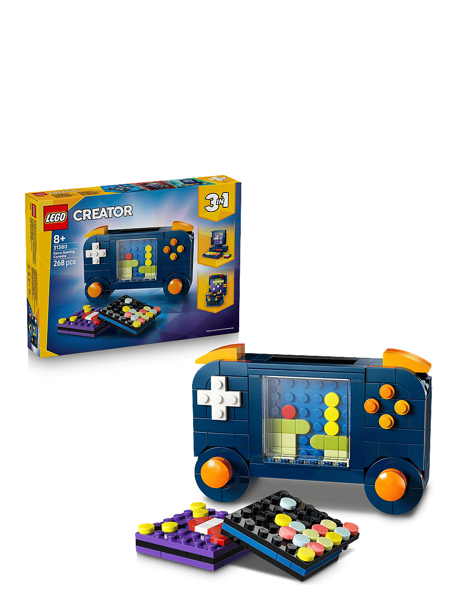 LEGO - Creator 3 in 1 Retro Gaming Console Building Toy 31380 - lego creator - multi - 0