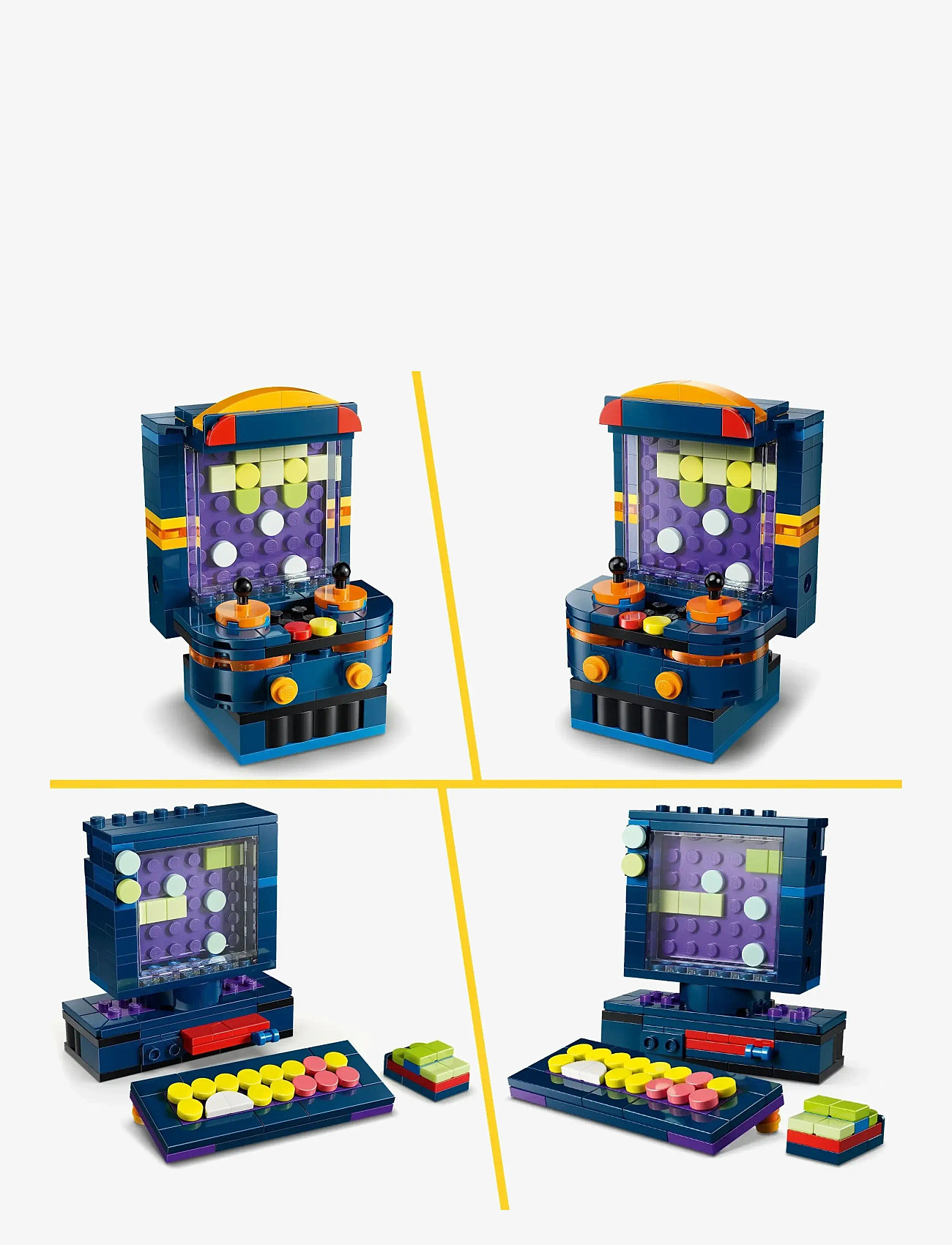 LEGO - Creator 3 in 1 Retro Gaming Console Building Toy 31380 - lego creator - multi - 4