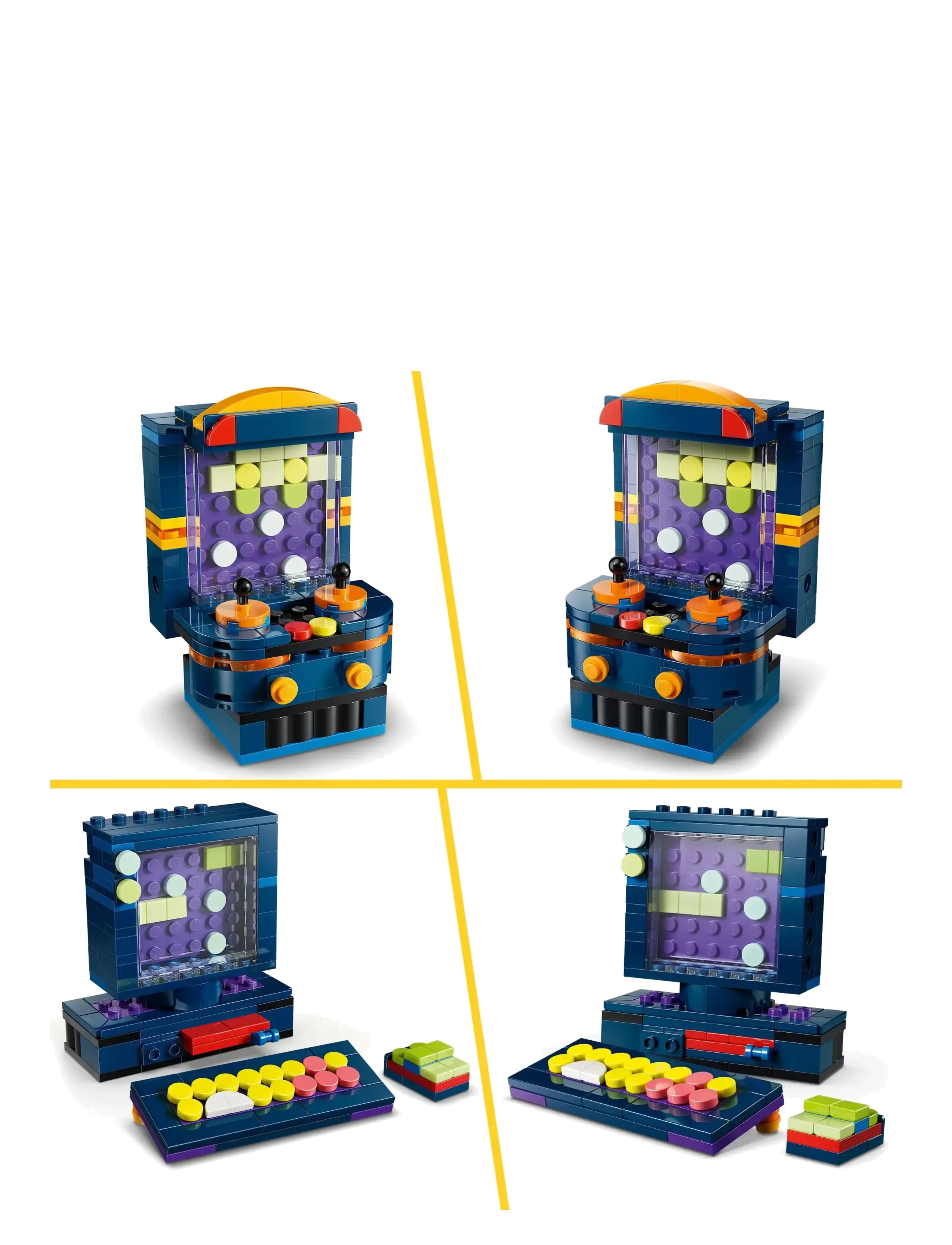 LEGO - Creator 3 in 1 Retro Gaming Console Building Toy 31380 - lego creator - multi - 4