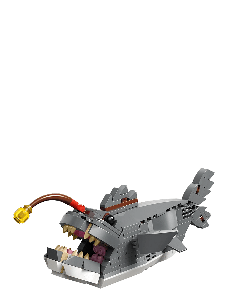 LEGO - Creator Fierce Shark with a Treasure Chest Toy 31381 - lego creator - multi - 3