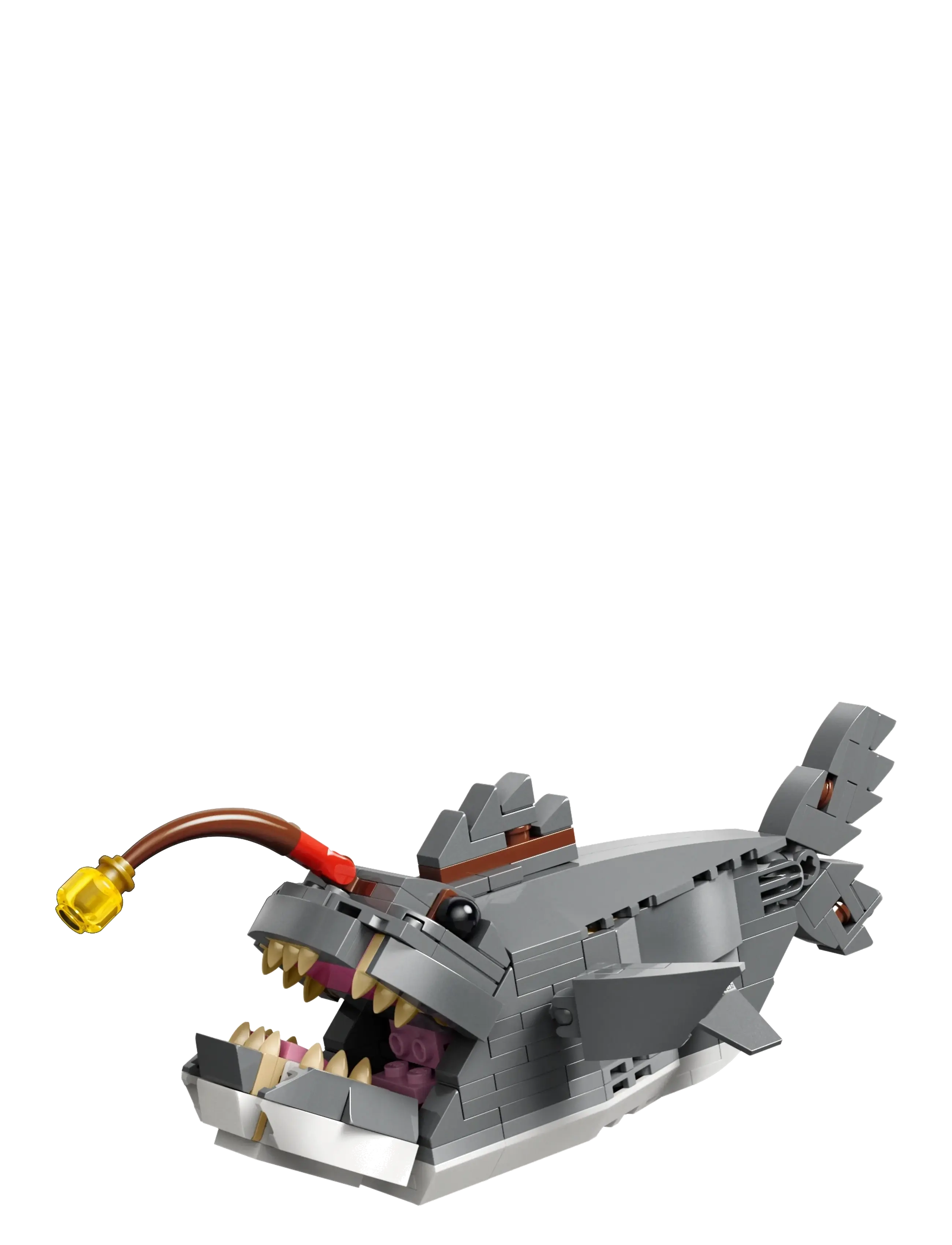 LEGO - Creator Fierce Shark with a Treasure Chest Toy 31381 - lego creator - multi - 3