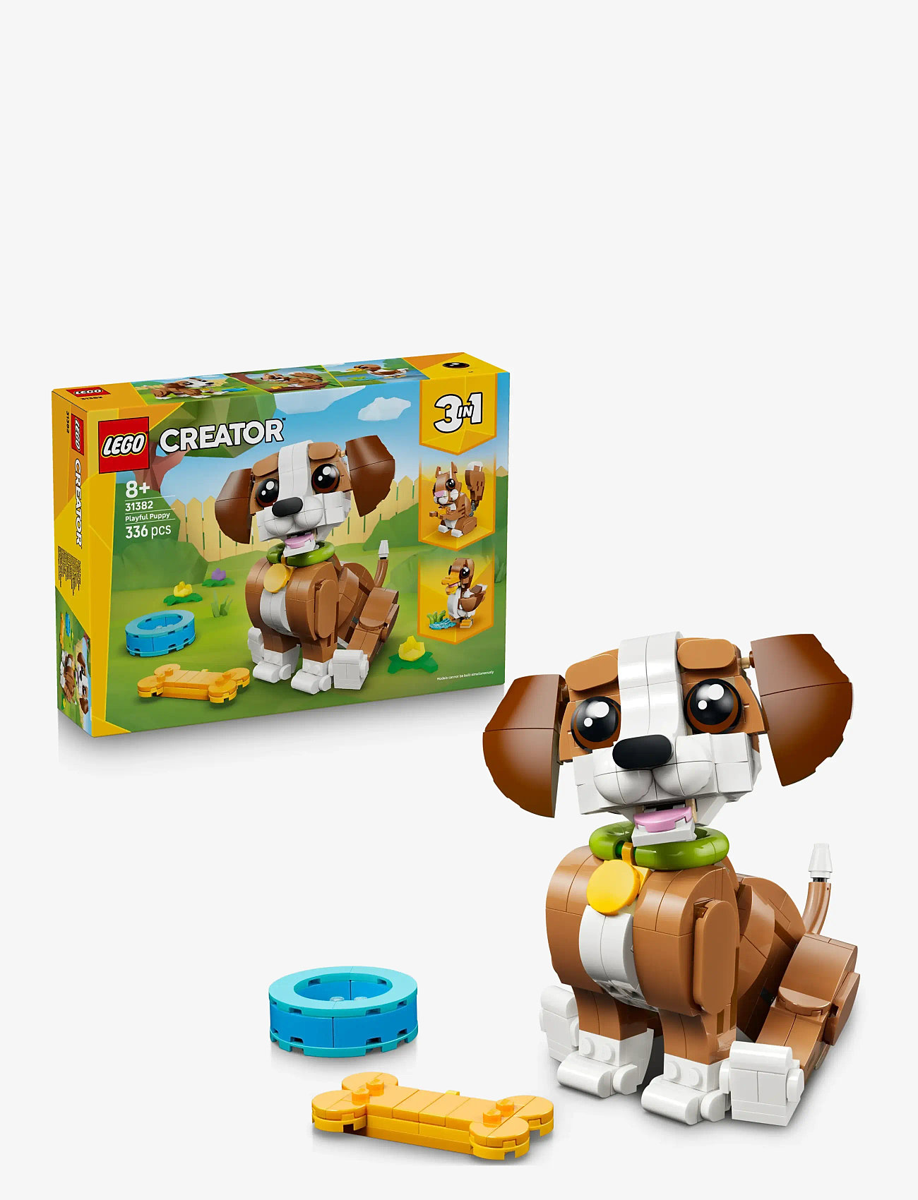 LEGO - Creator 3 in 1 Cute Animals: Playful Puppy Dog 31382 - lego creator - multi - 0