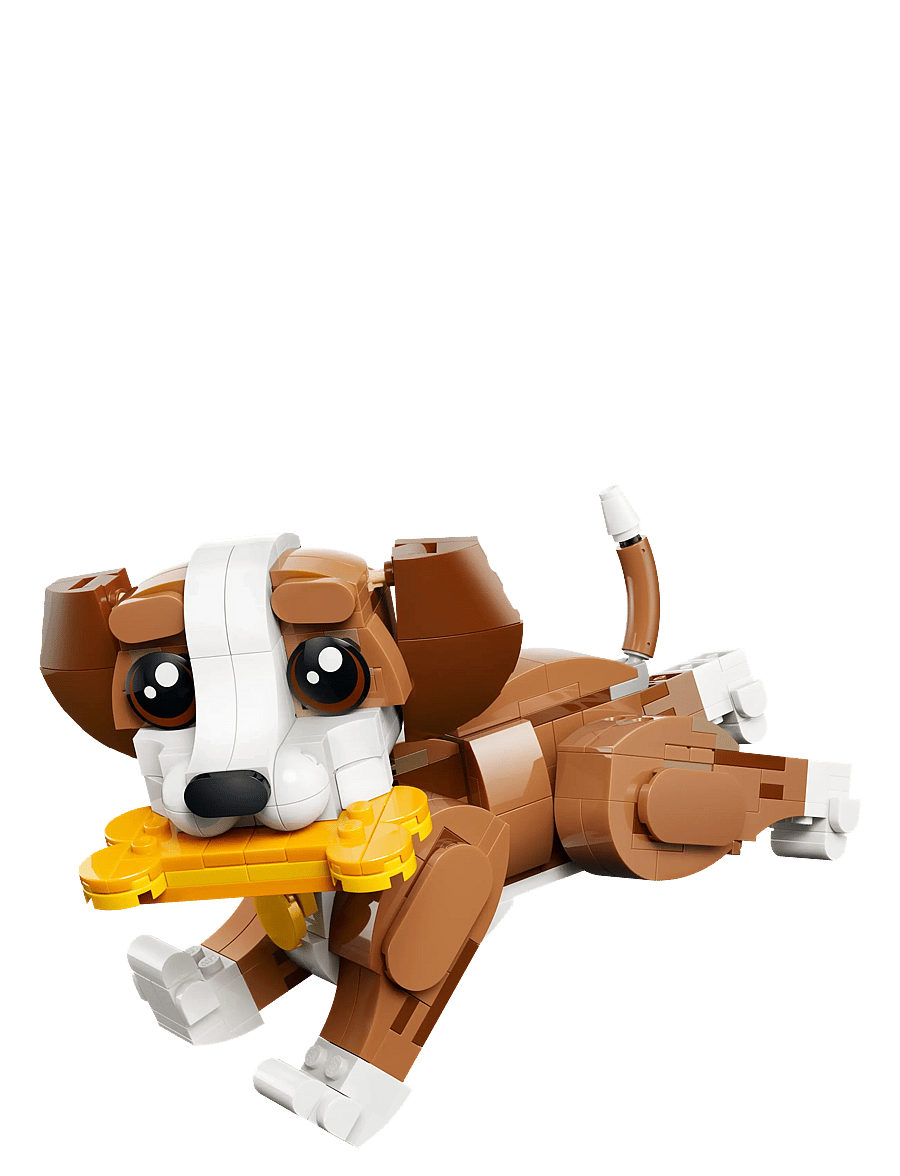 LEGO - Creator 3 in 1 Cute Animals: Playful Puppy Dog 31382 - lego creator - multi - 3