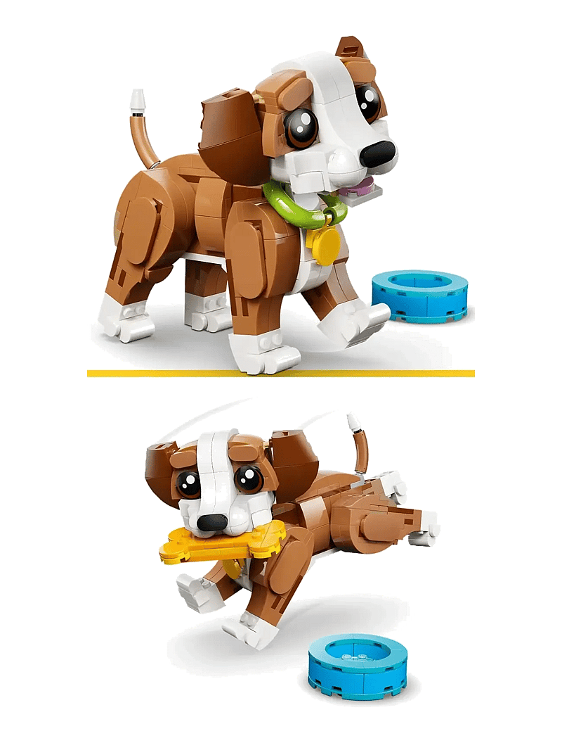 LEGO - Creator 3 in 1 Cute Animals: Playful Puppy Dog 31382 - lego creator - multi - 4