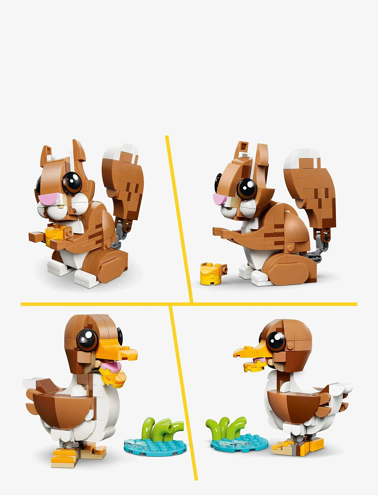 LEGO - Creator 3 in 1 Cute Animals: Playful Puppy Dog 31382 - lego creator - multi - 5