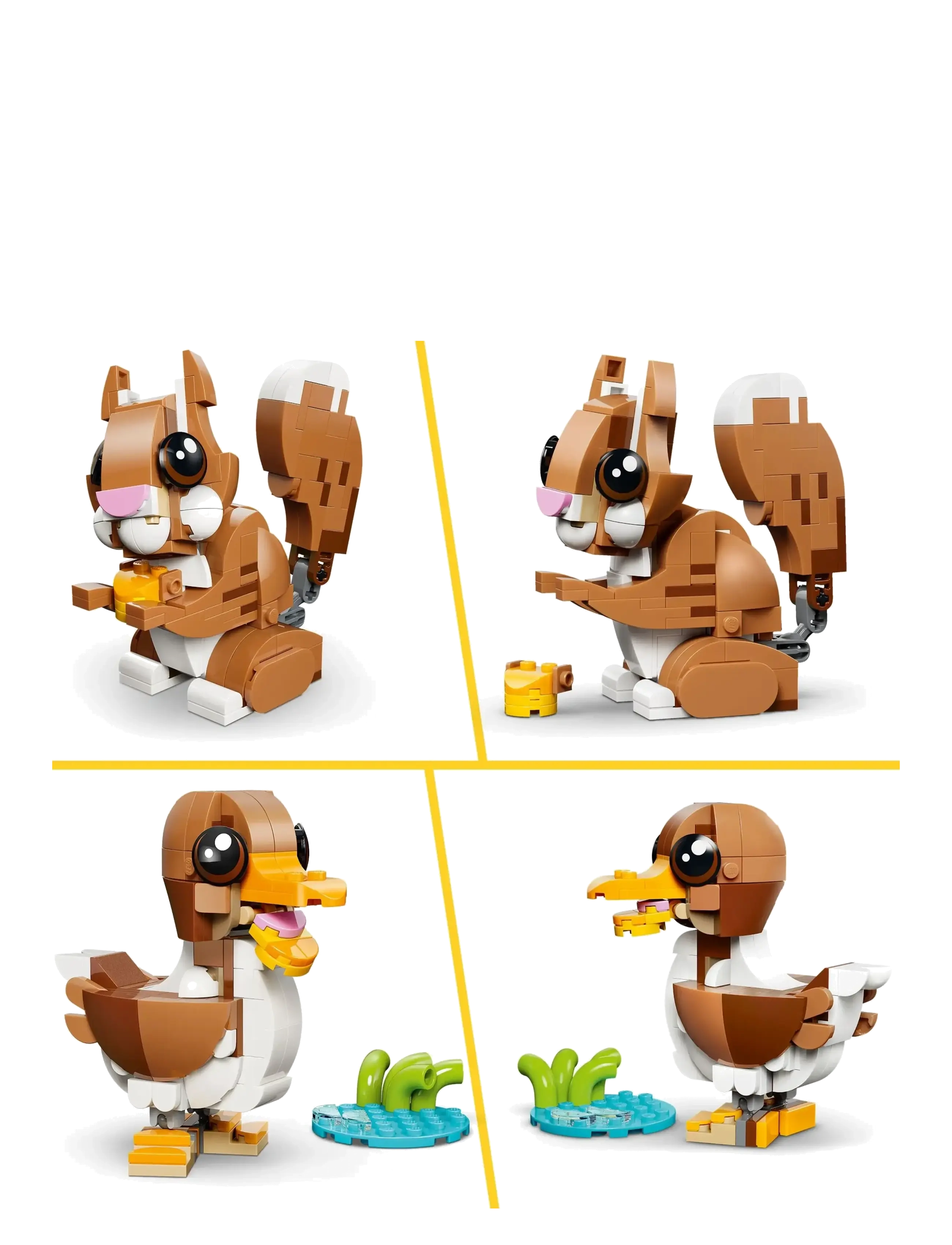 LEGO - Creator 3 in 1 Cute Animals: Playful Puppy Dog 31382 - lego creator - multi - 5
