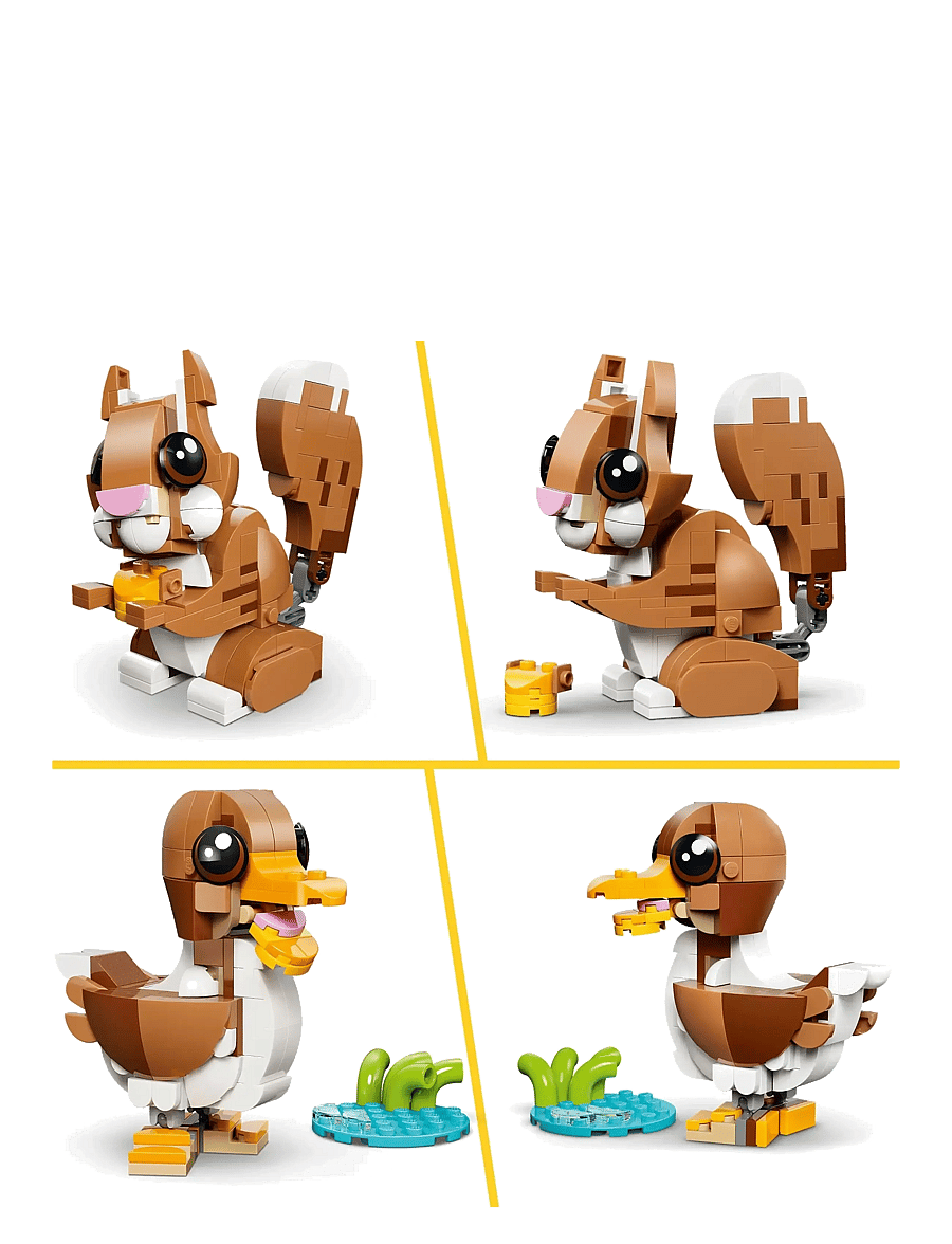 LEGO - Creator 3 in 1 Cute Animals: Playful Puppy Dog 31382 - lego creator - multi - 5